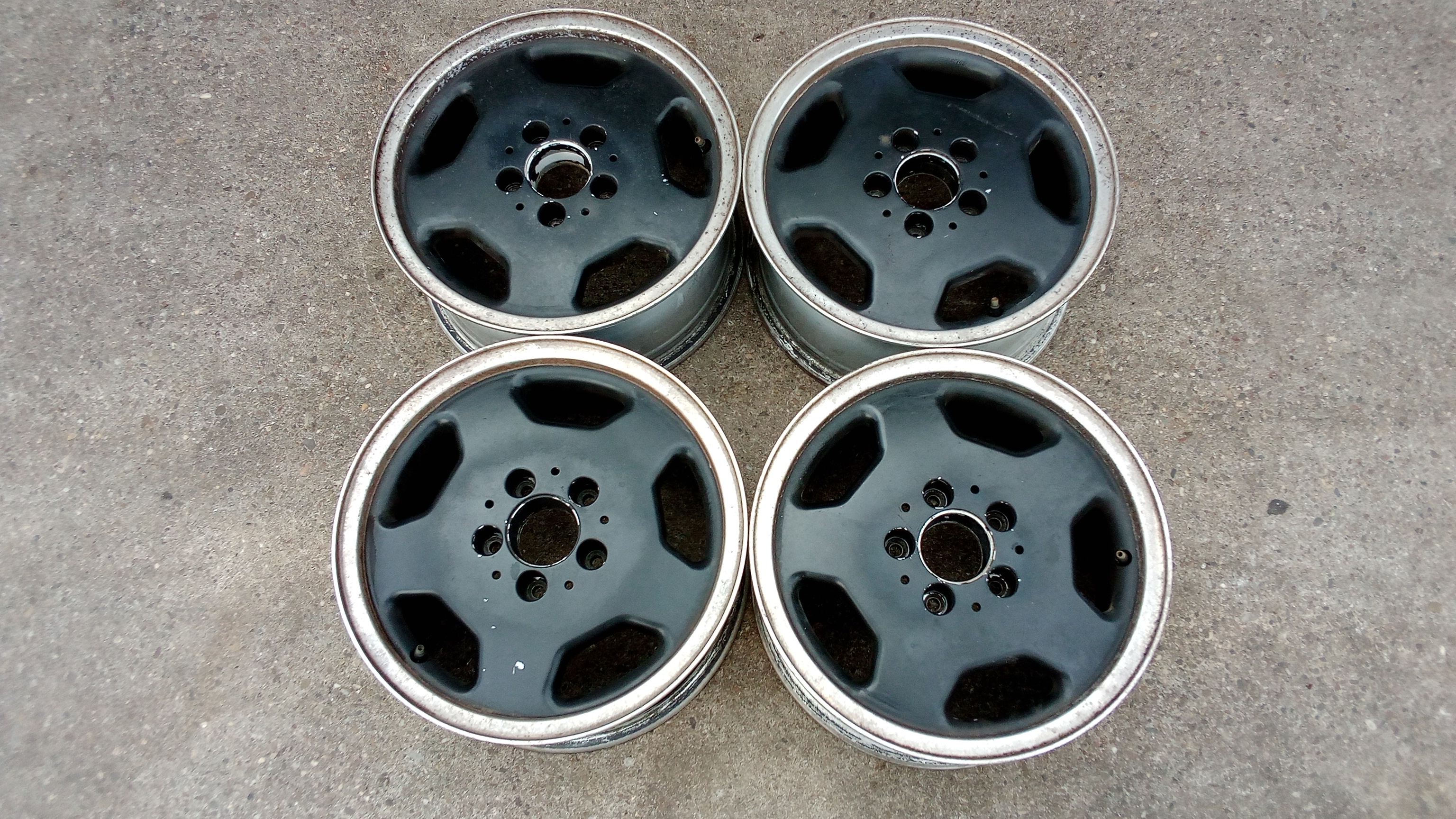Mercedes W168 W202 W203 / 4x Intra Alufelgen Satz 7x15 et37 5x112 / KBA 42962
