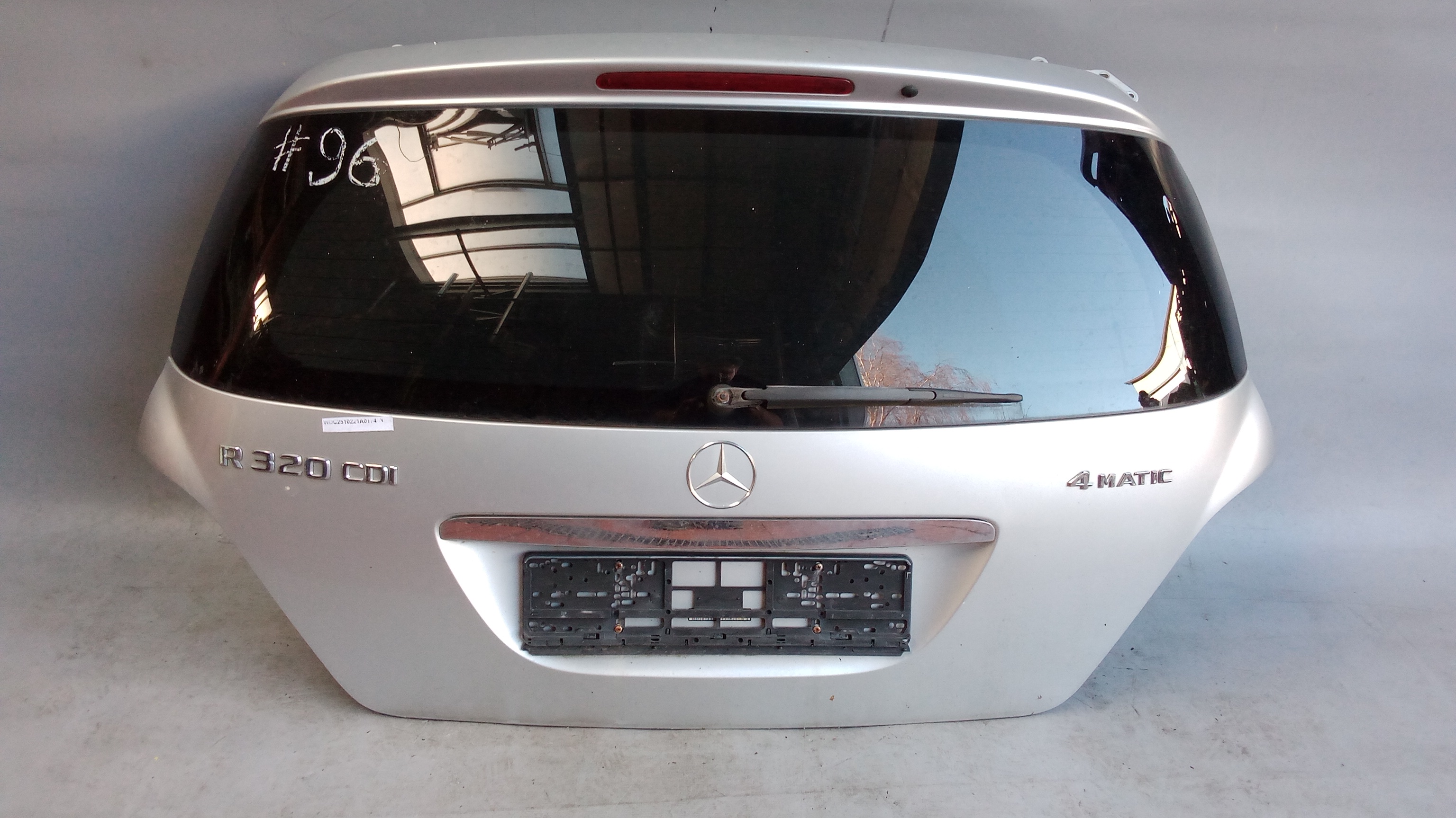 A2517400405 A2517400605 775 Mercedes W251 R-Klasse Heckklappe Heckdeckel Silber #96