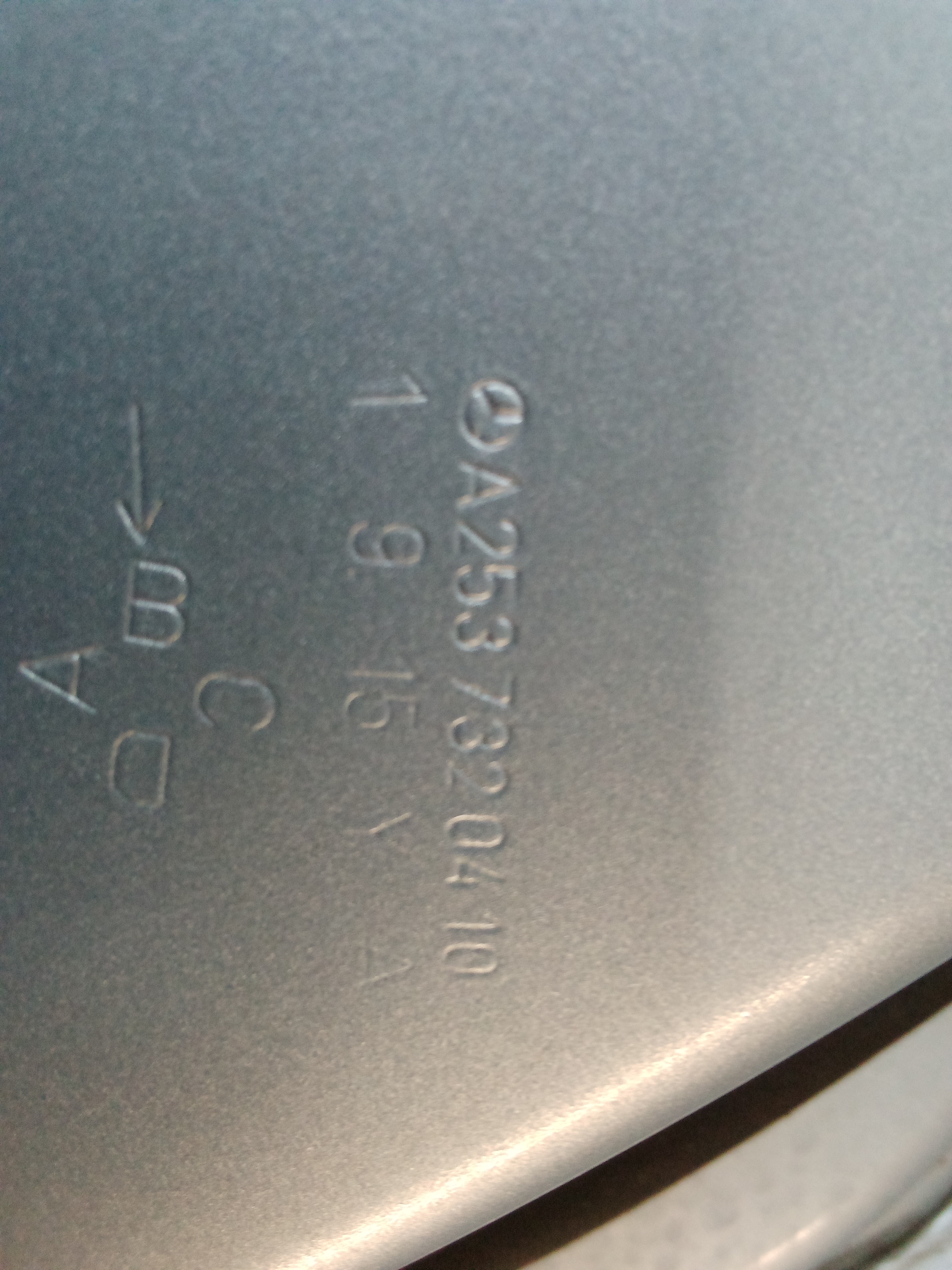 A2537300405 A2537320410 A2537307404 X253 GLC Fondtür Tür Hinten Rechts Hellblau #Q1