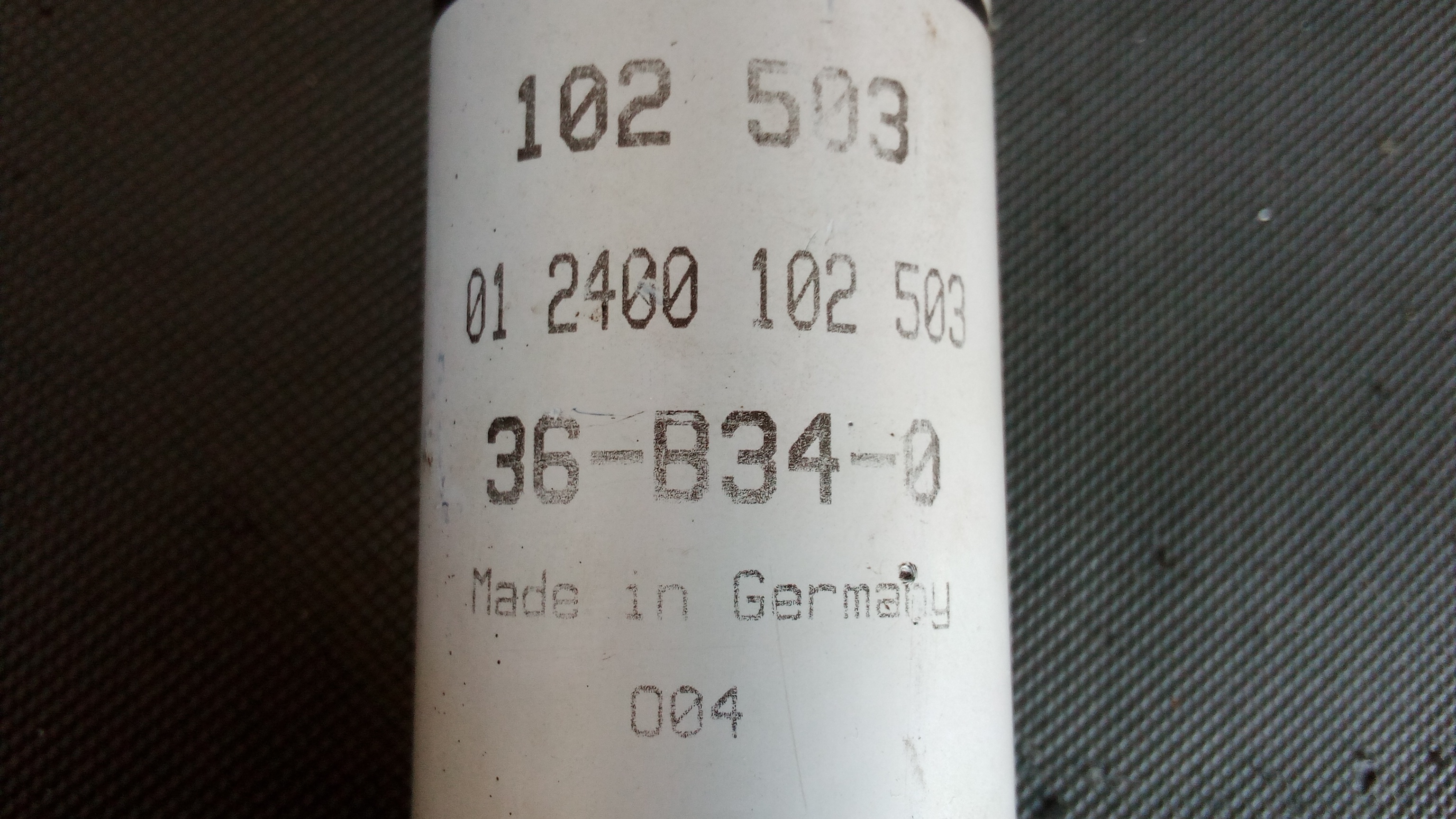 012400102503 Sachs Stoßdämpfer W124 Vergleichsnr. A1243204213 A1243203413