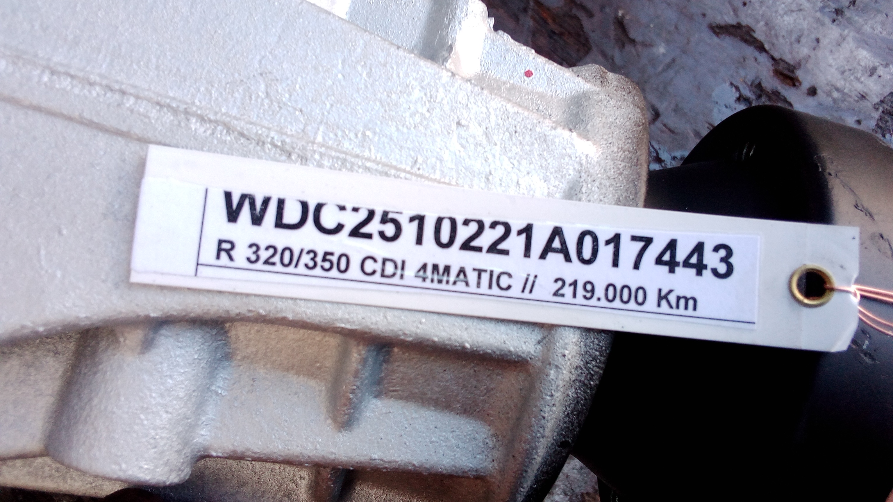 A1643302502 2.92 Mercedes W251 R-Klasse 4Matic Differential Vorne #A3