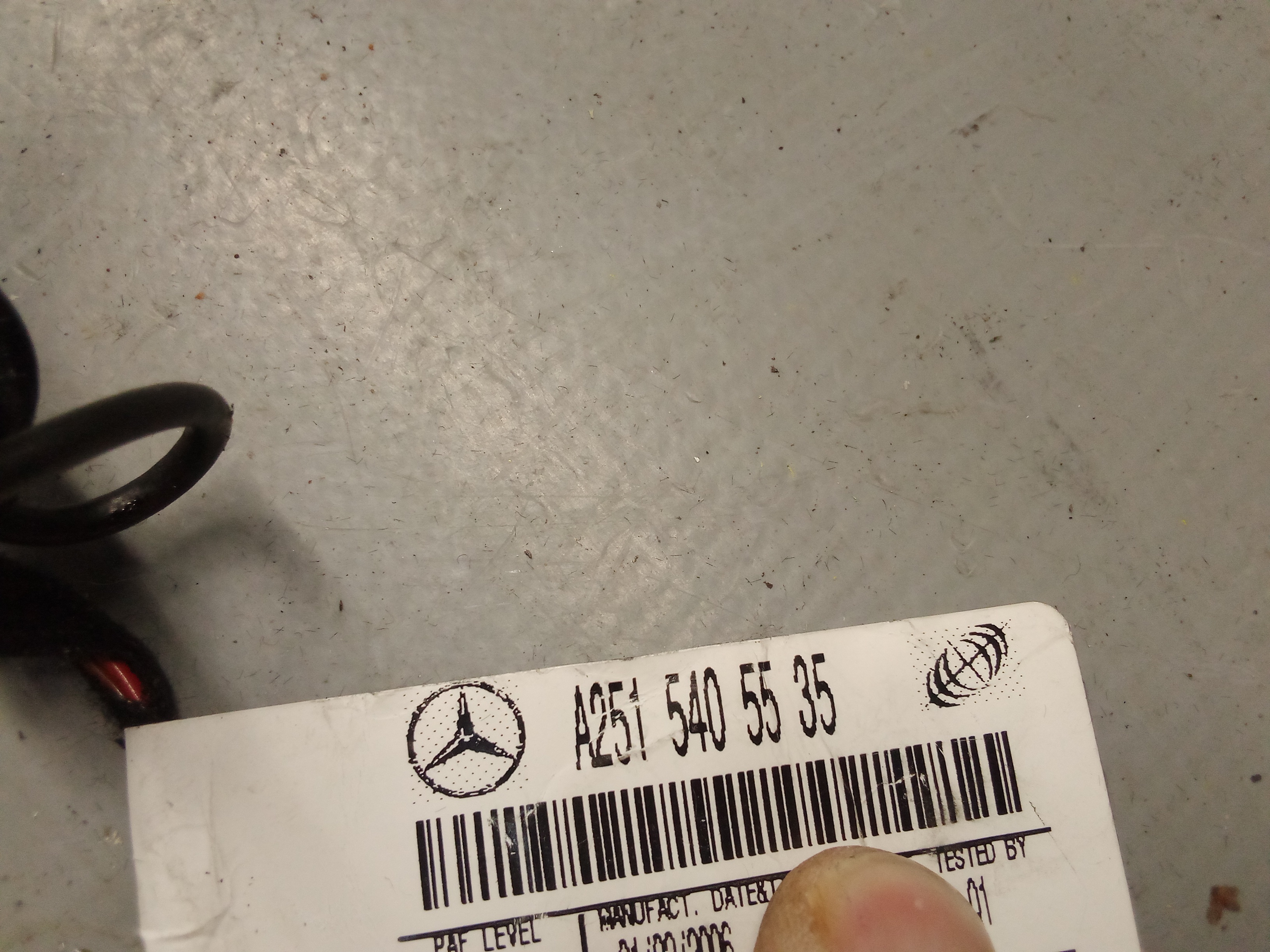 A2516801439 9D52 Mercedes-Benz W251 R-Klasse Mittelarmlehne Klappe Schwarz #25