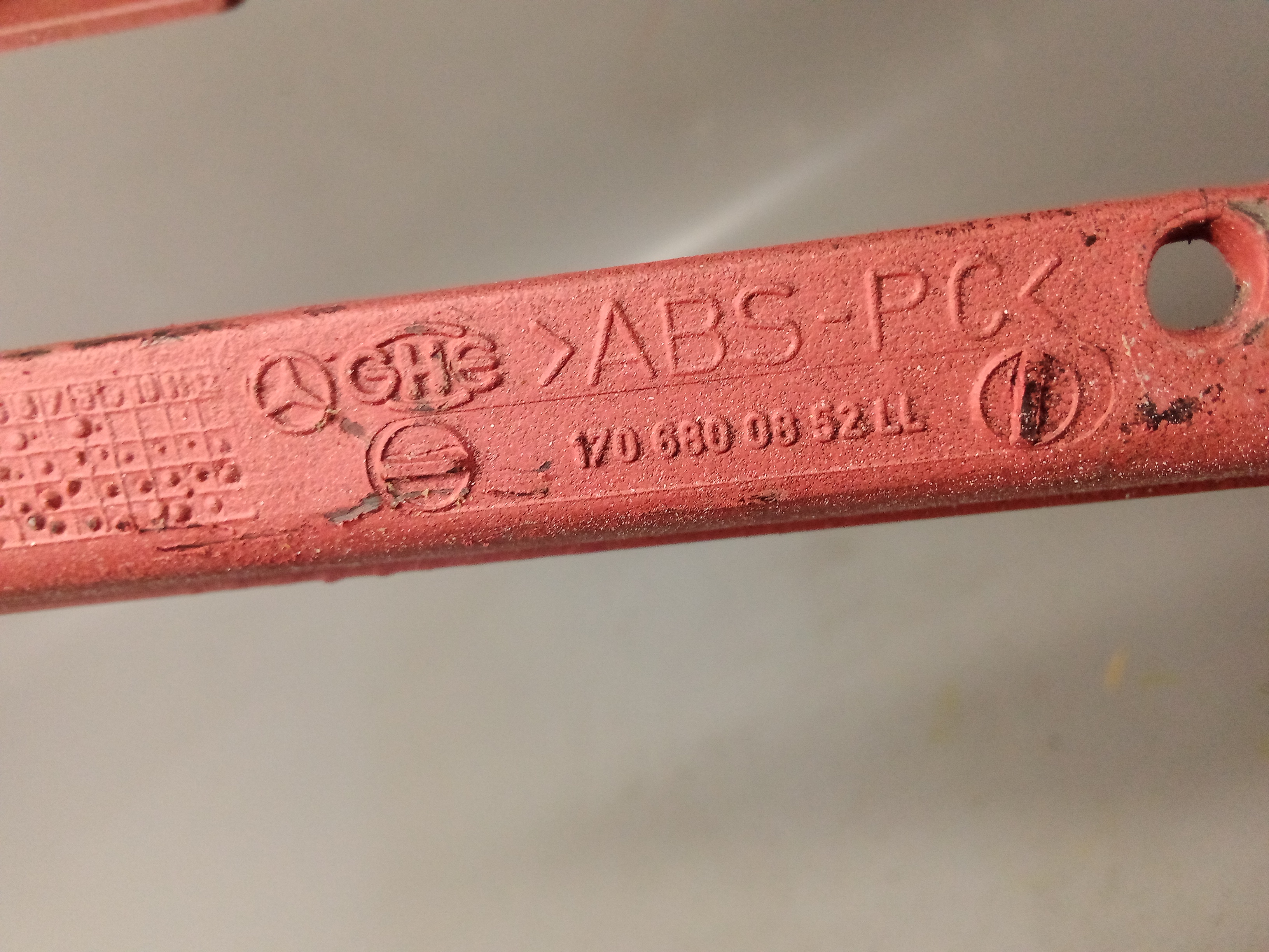 A1706800852 Rot Mercedes R170 SLK Verkleidung Mittelkonsole #7