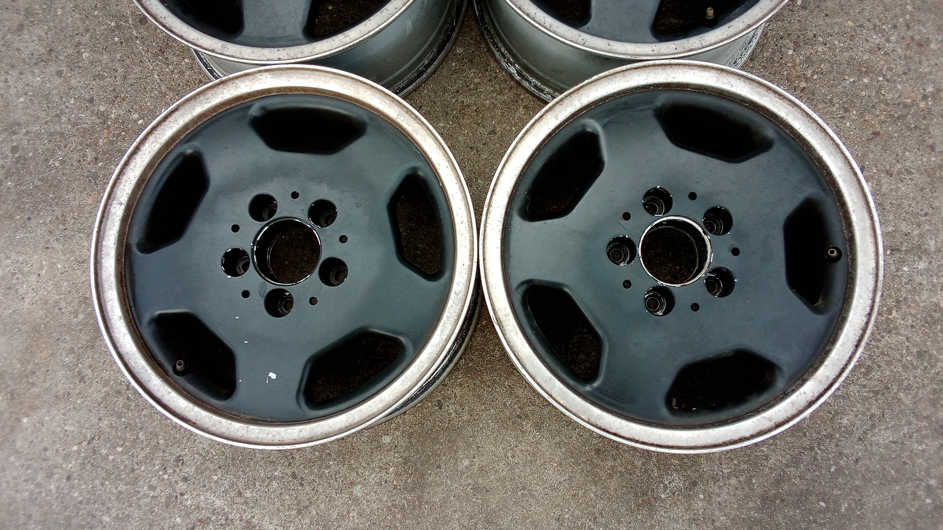 Mercedes W168 W202 W203 / 4x Intra Alufelgen Satz 7x15 et37 5x112 / KBA 42962