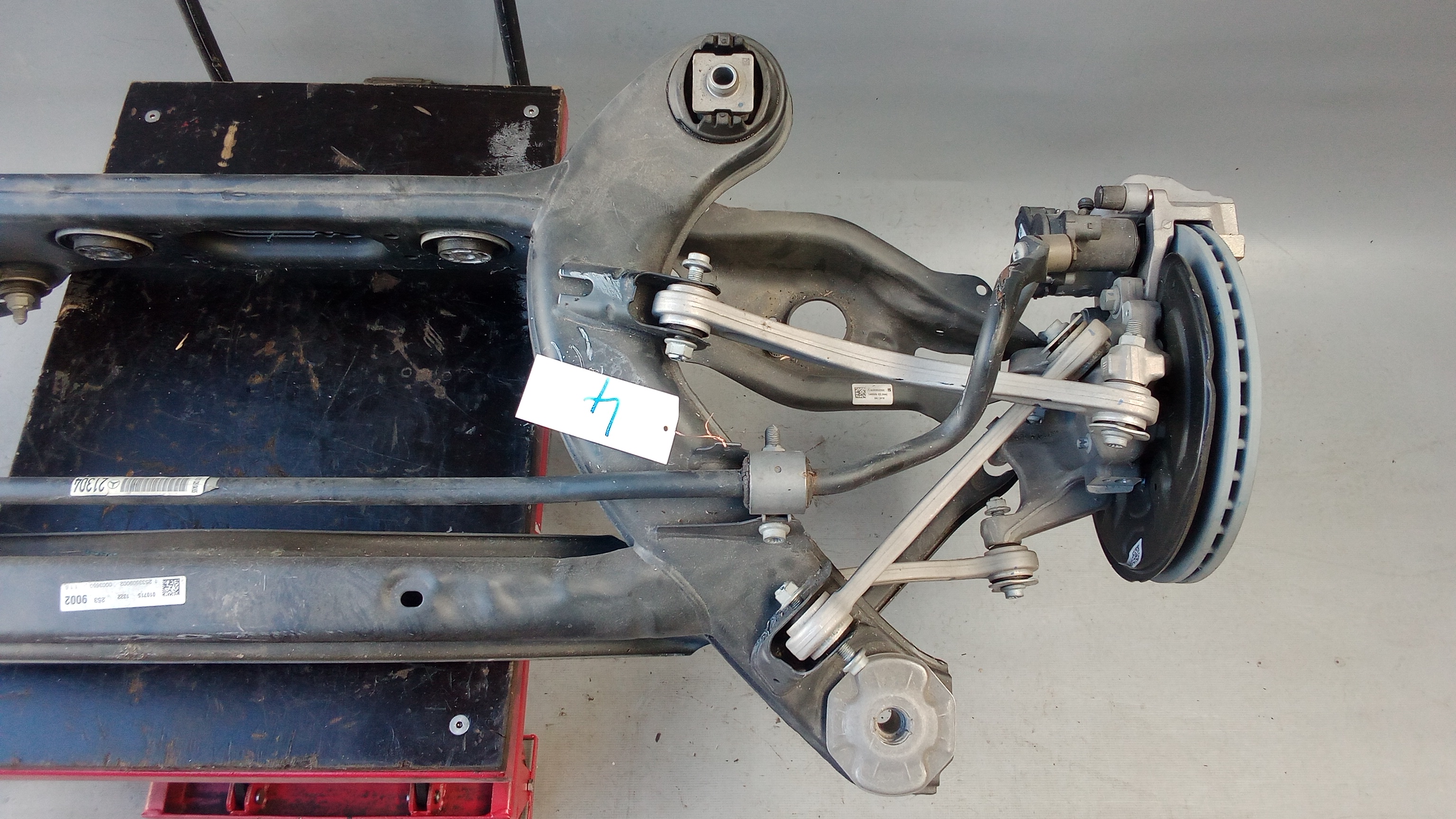 A2133504903 Mercedes X253 C253 GLC Hinterachse Hinterachsträger #4