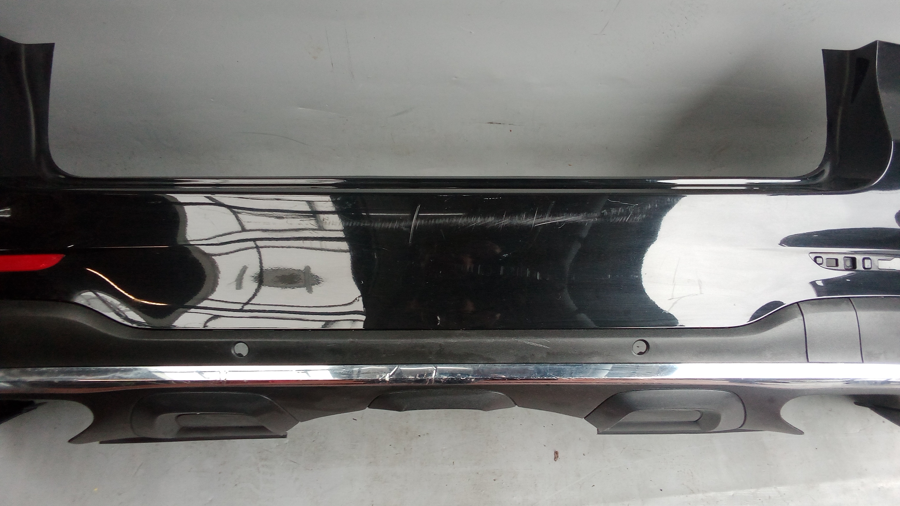 A2538850200 Mercedes GLC X253 / W253 Stoßstange Hinten Schwarz #97K