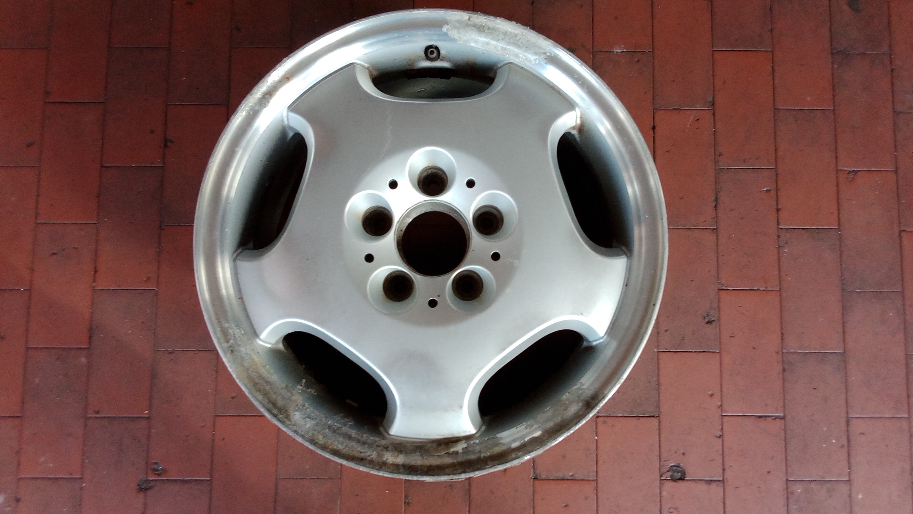 Mercedes W210 E-Klasse / 1x Alufelge Einzelfelge 7,5x16 et41 5x112 / A2104010402 #222