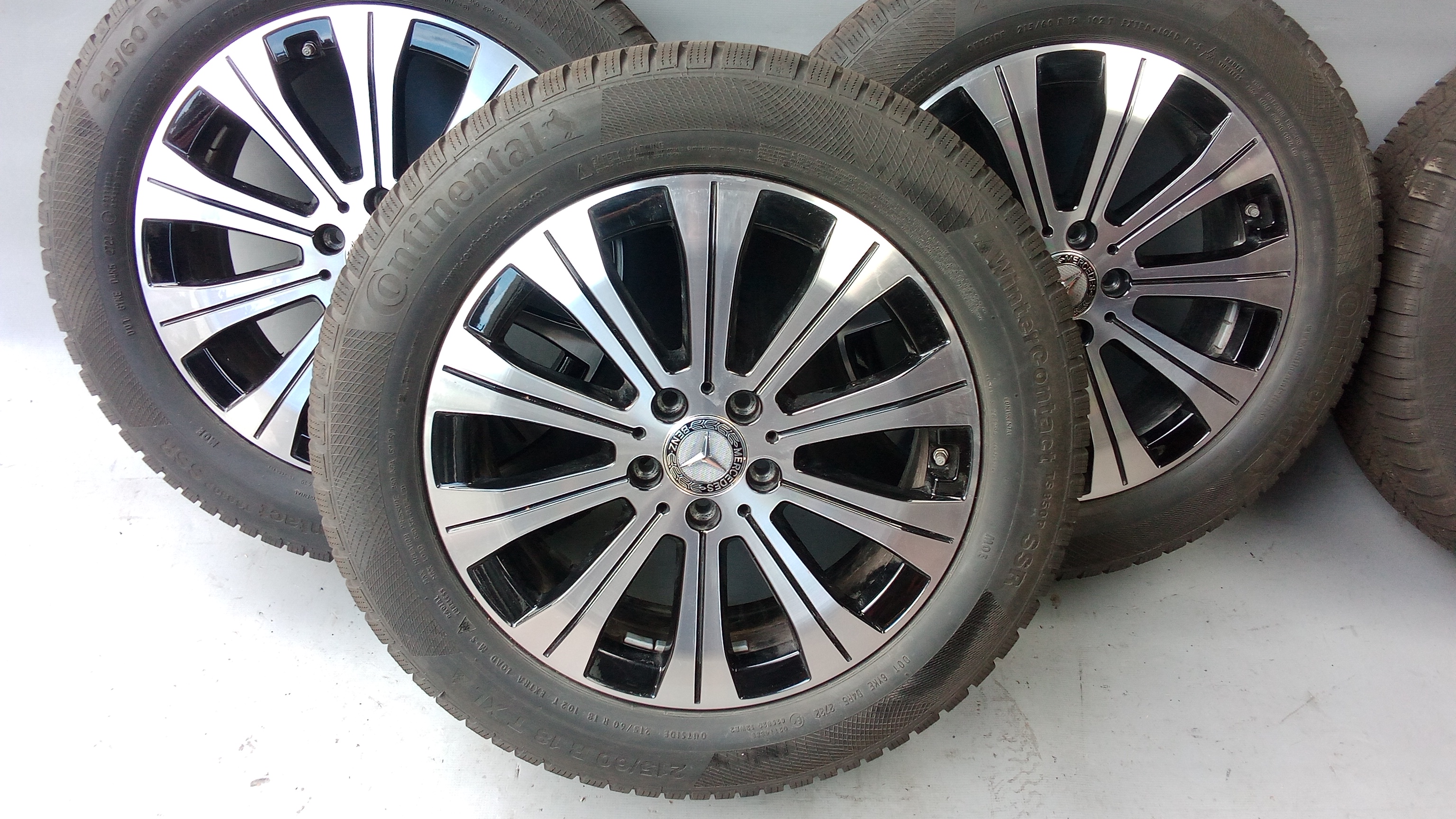 A2434010000 Mercedes X243 EQB Alufelgen 6,5x18 et44,5 215/60 R18 #EQB