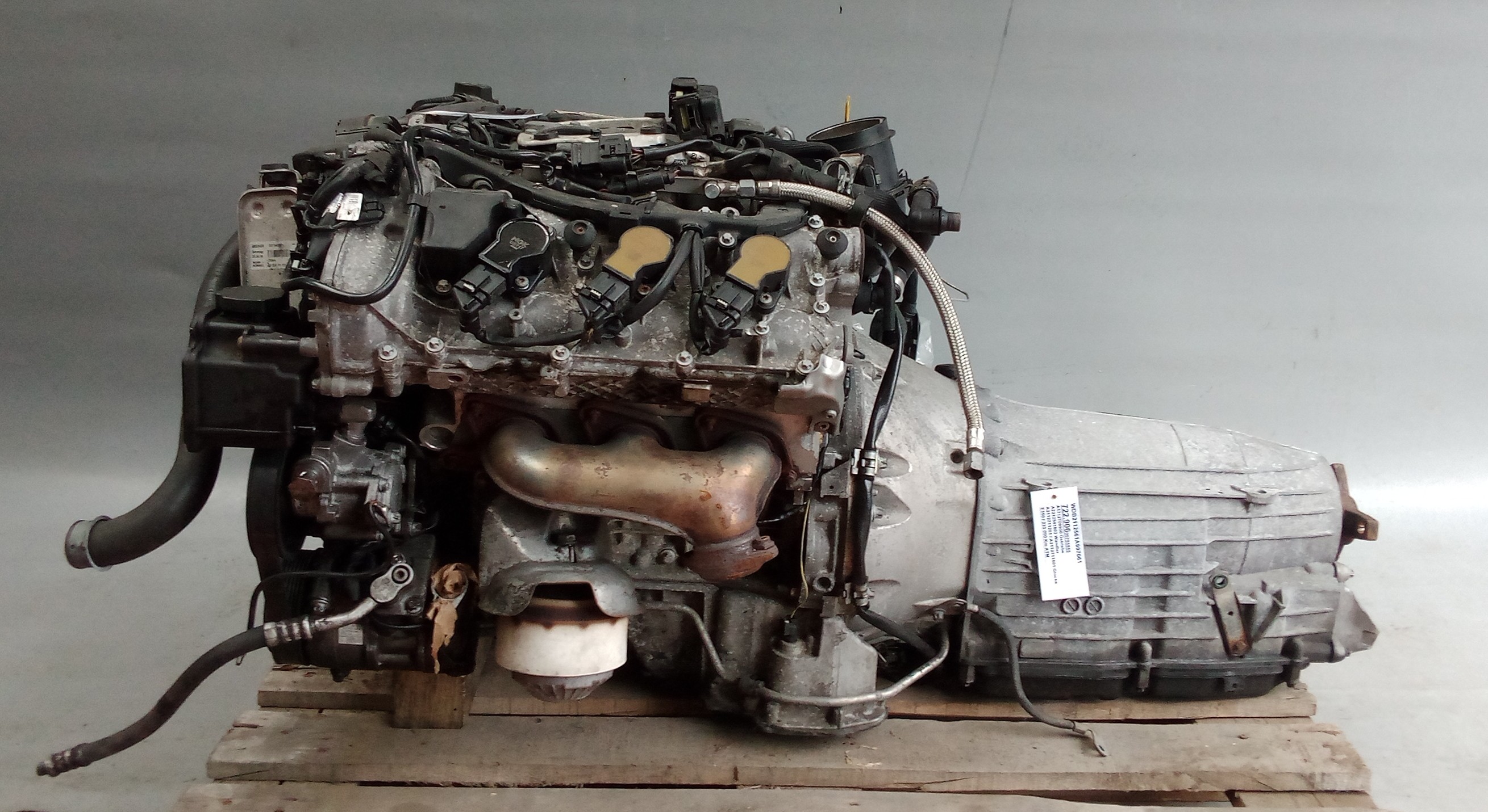 272.964 M272 722.906 Mercedes W211 E-Klasse E350 Motor + Automatikgetriebe #B1