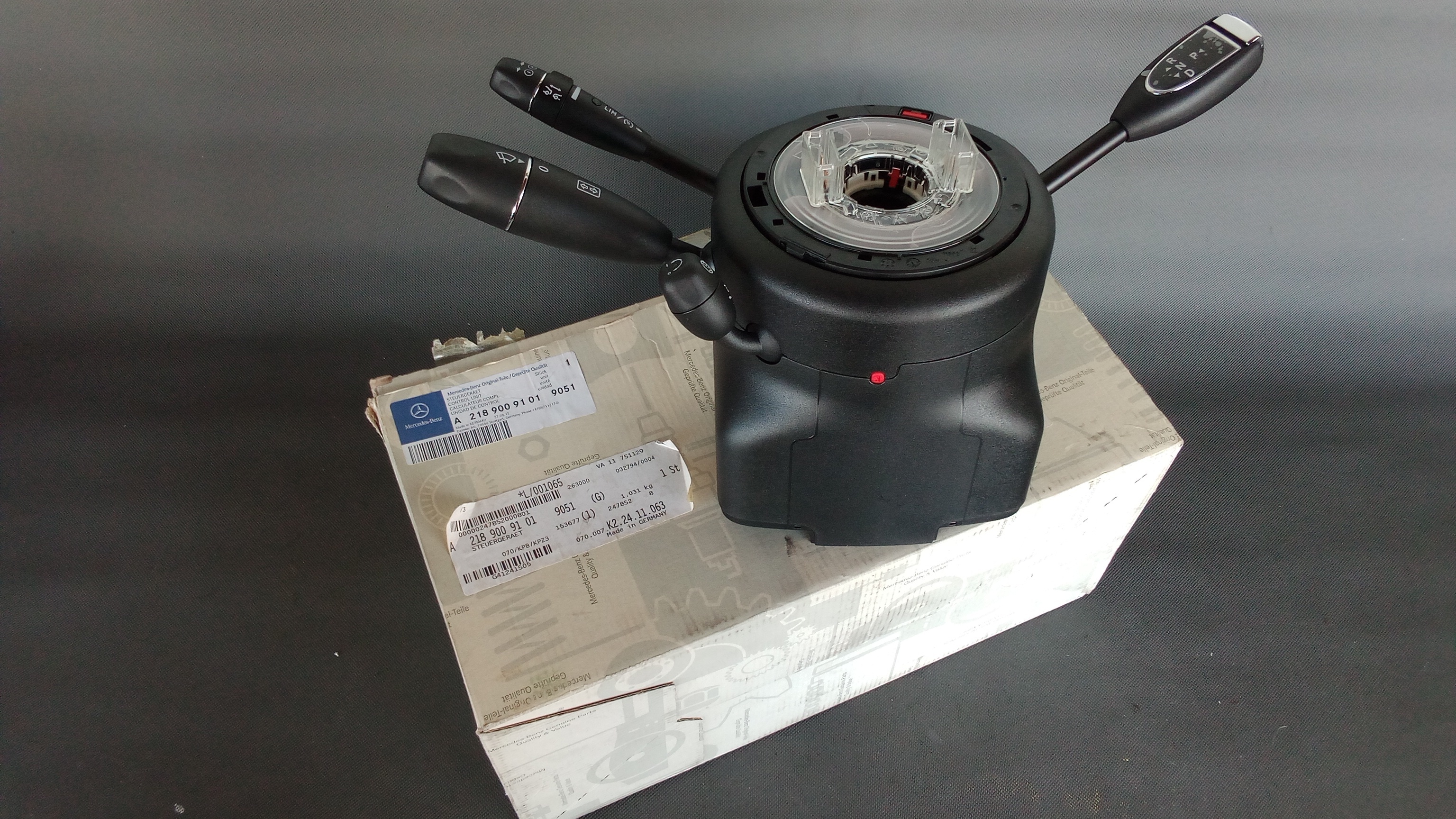 A2189009101 Mercedes C218 CLS Lenkstockhebelschalter Blinkerschalter #5