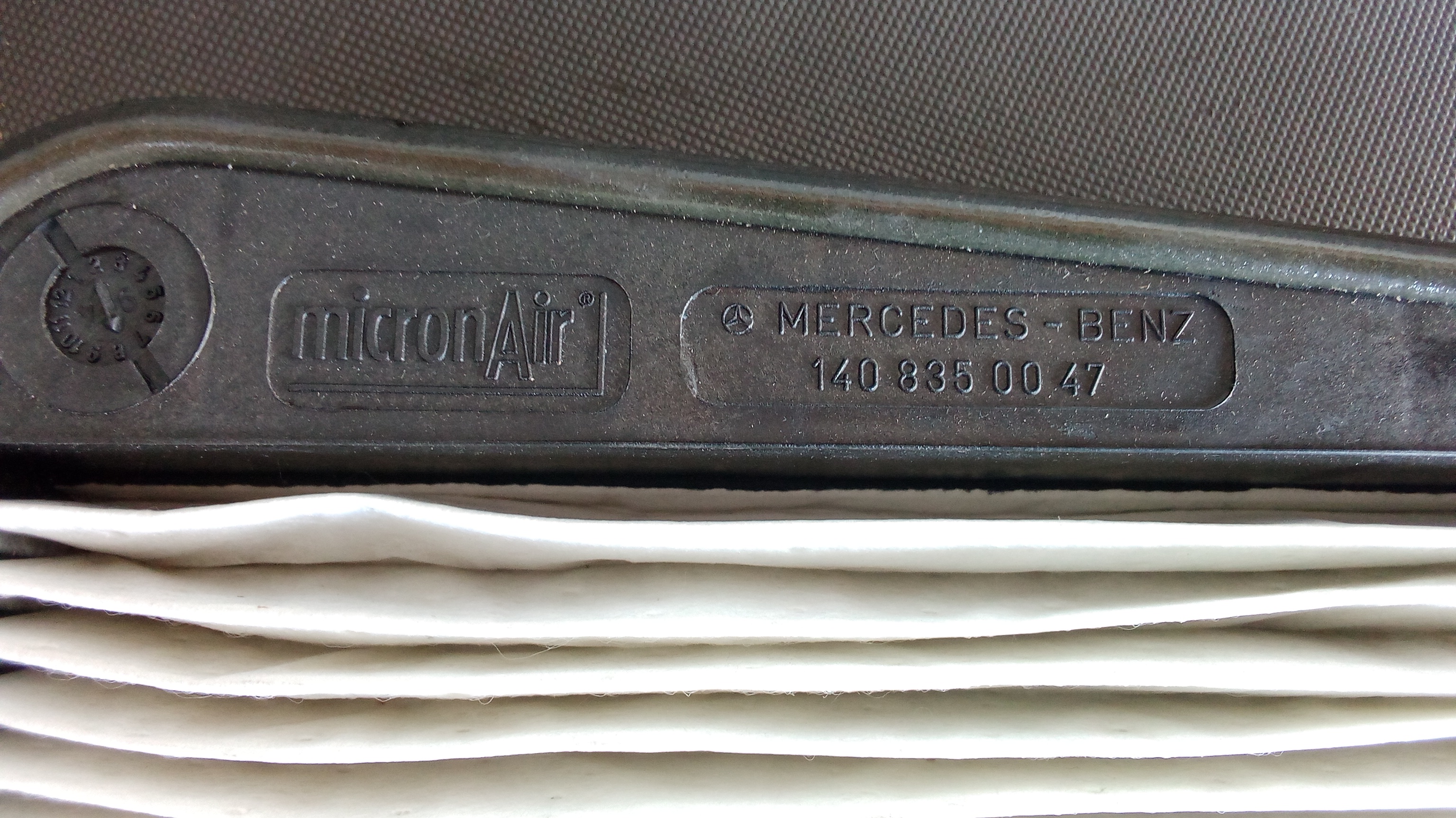 Pollenfilter Staubfilter Innenraumfilter / Mercedes W140 C140 S-Klasse / LA287 A1408350047 #47 