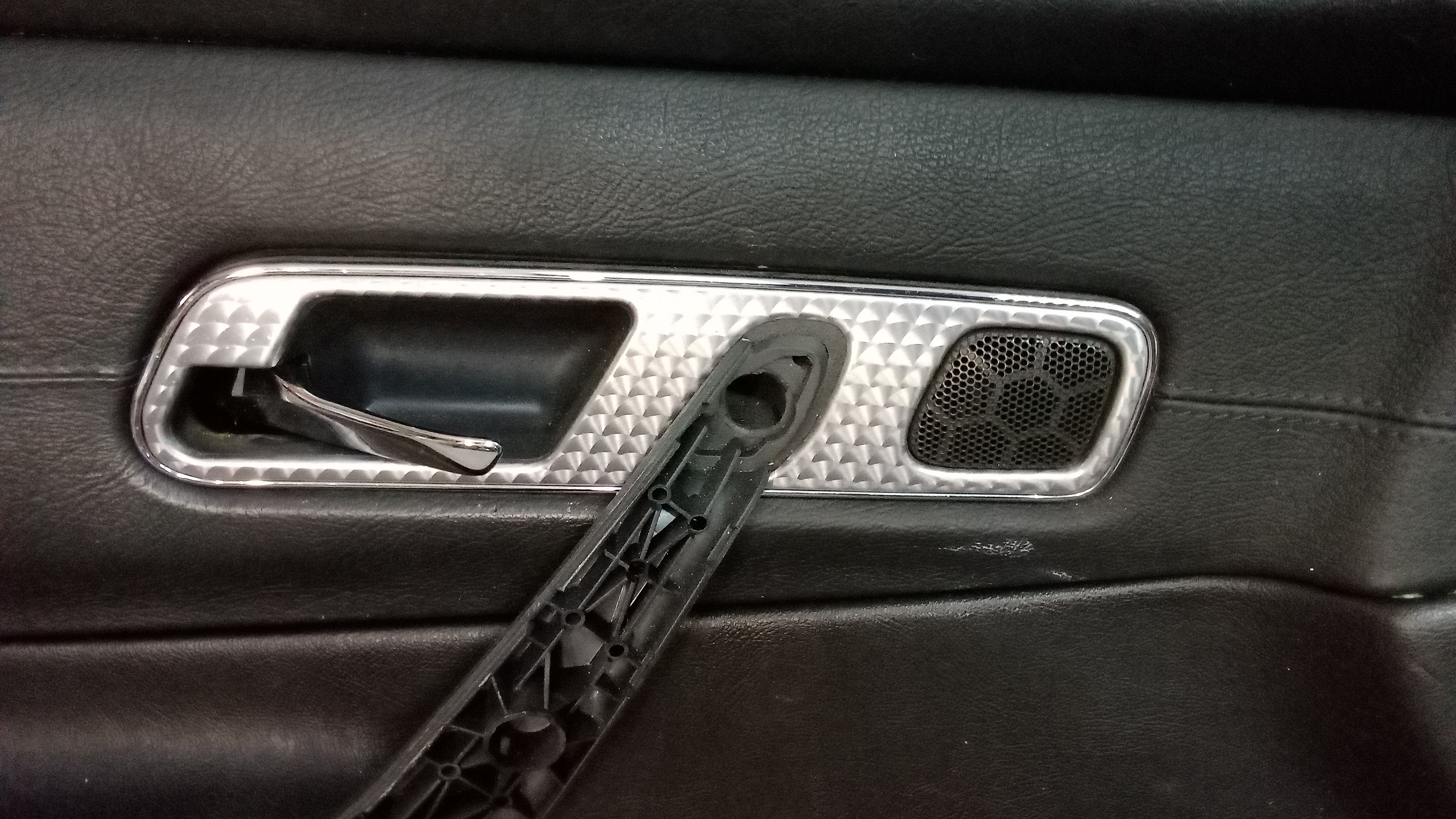 A1707203770 Mercedes R170 SLK Türverkleidung Türpappe Links Schwarz #9Y