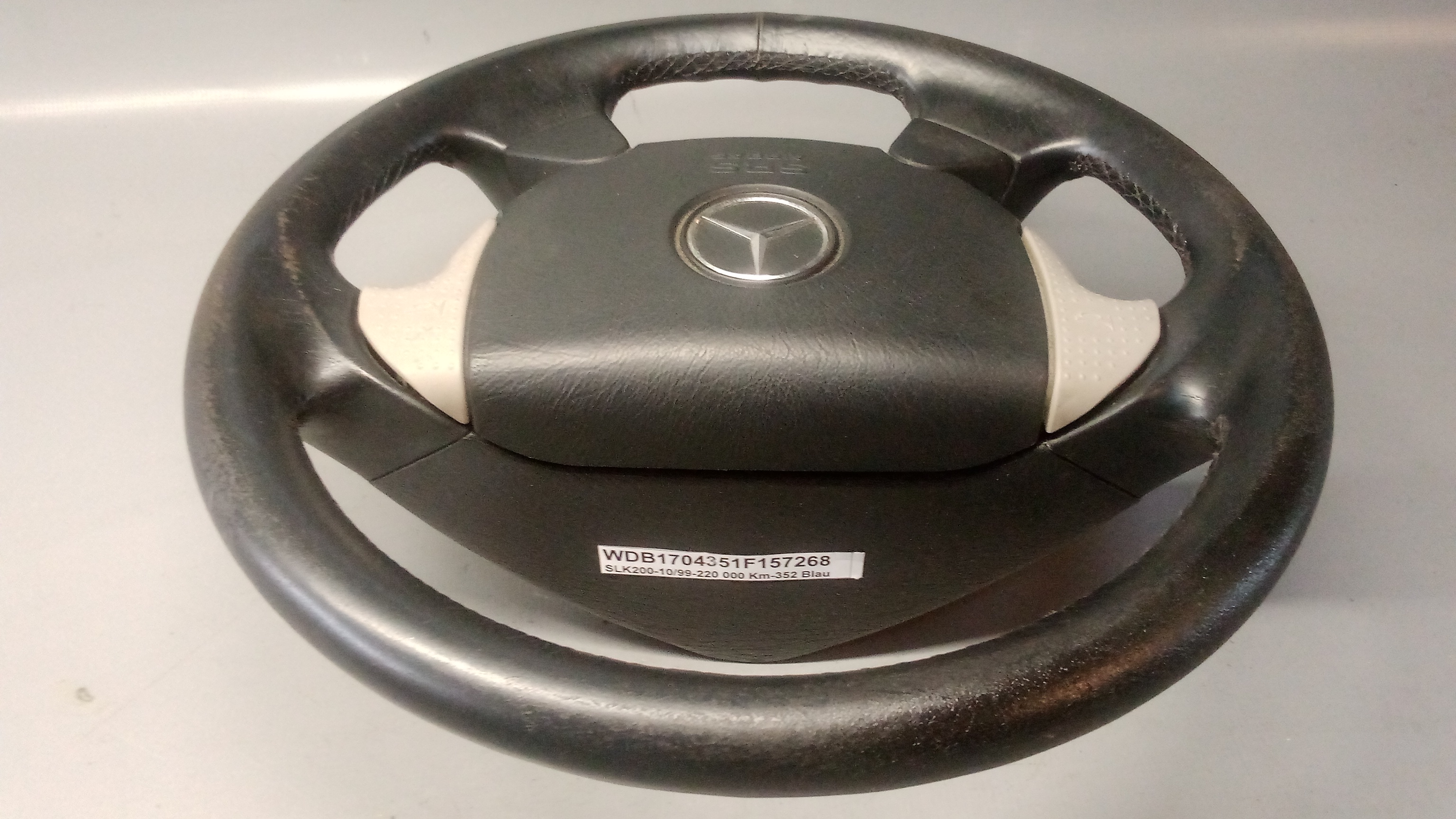 A1704600003 A1704601603 Mercedes R170 SLK W208 CLK Lederlenkrad Lenkrad #M2