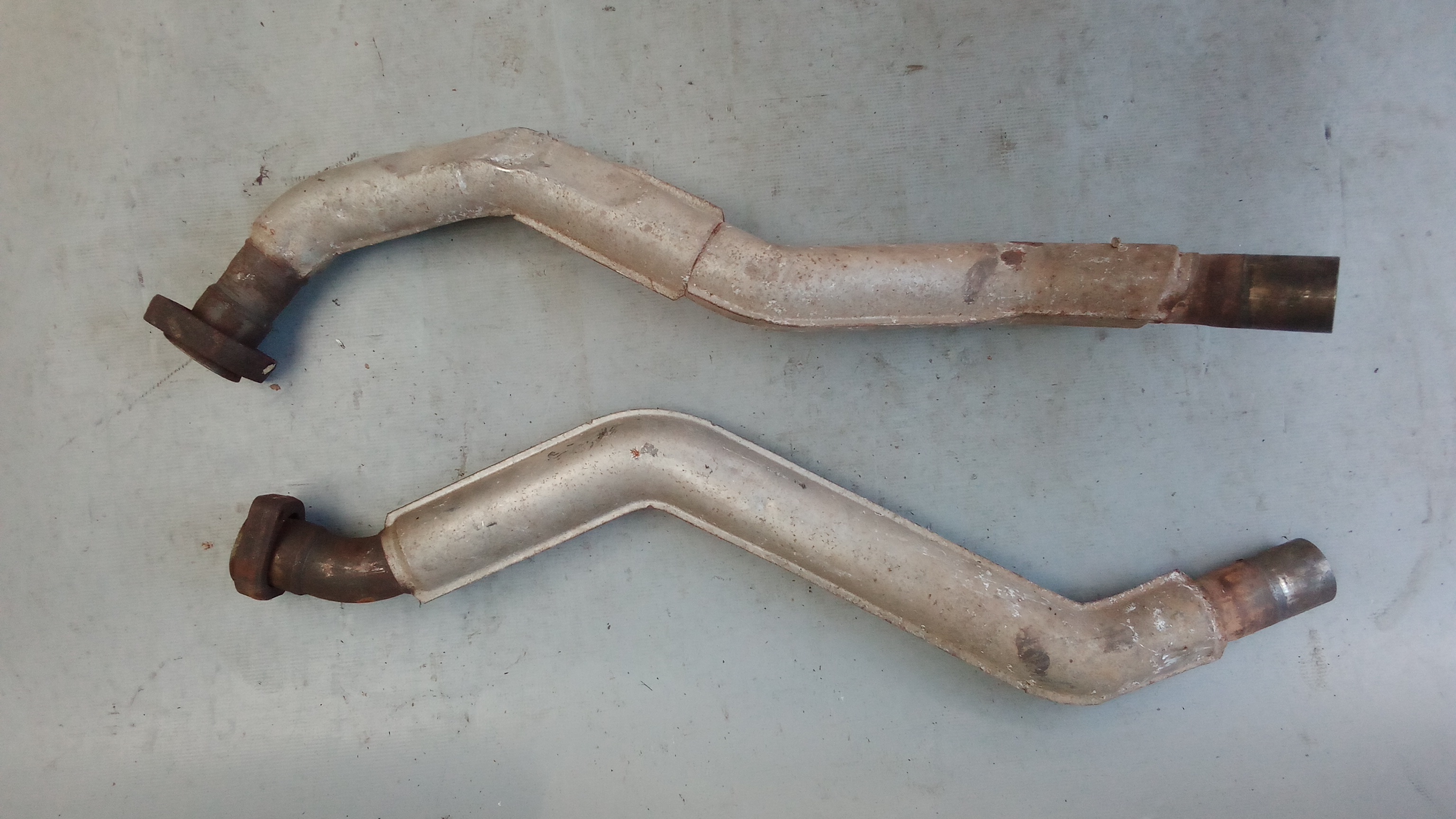 A1404900719 A1404900619 Mercedes W140 C140 Abgasrohr Vorne Links + Rechts #98