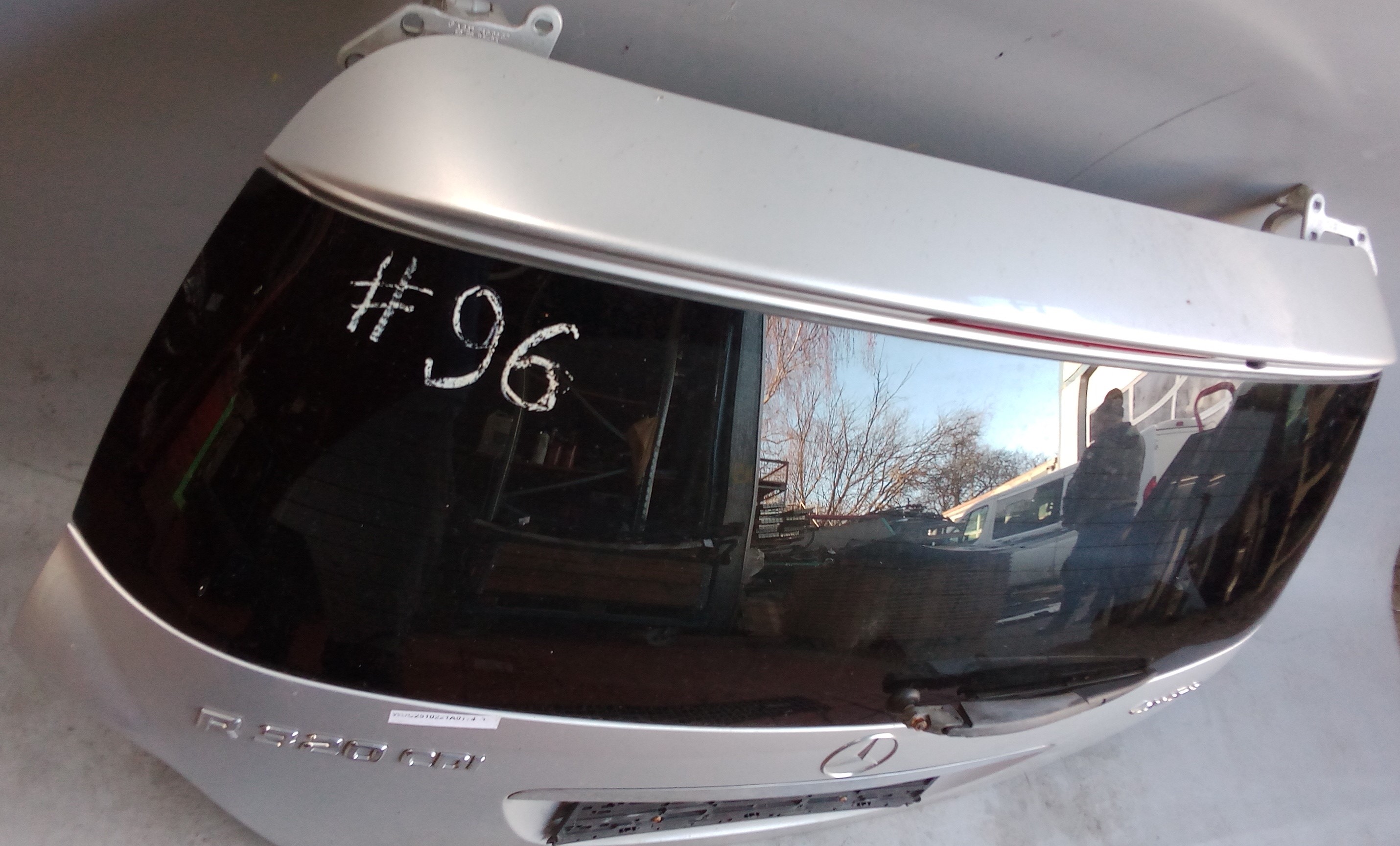 A2517400405 A2517400605 775 Mercedes W251 R-Klasse Heckklappe Heckdeckel Silber #96