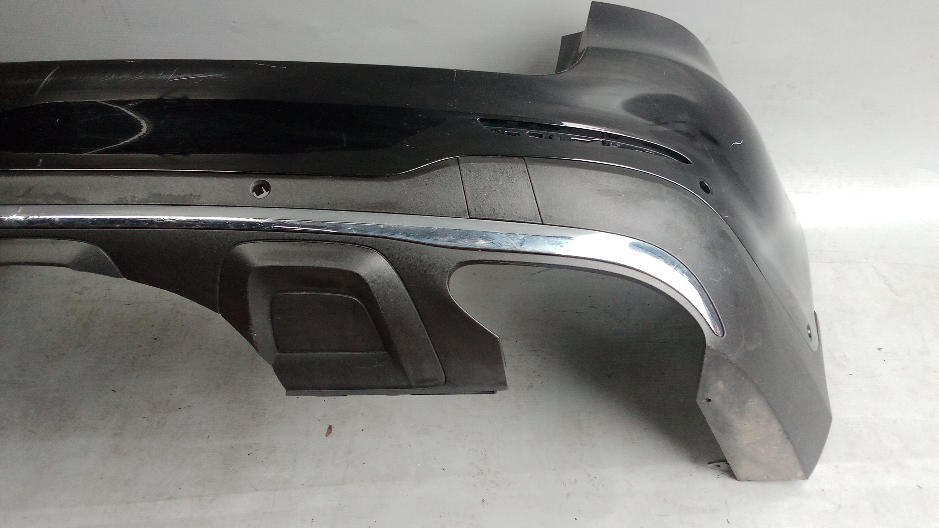 A2538850200 Mercedes GLC X253 / W253 Stoßstange Hinten Schwarz #97K