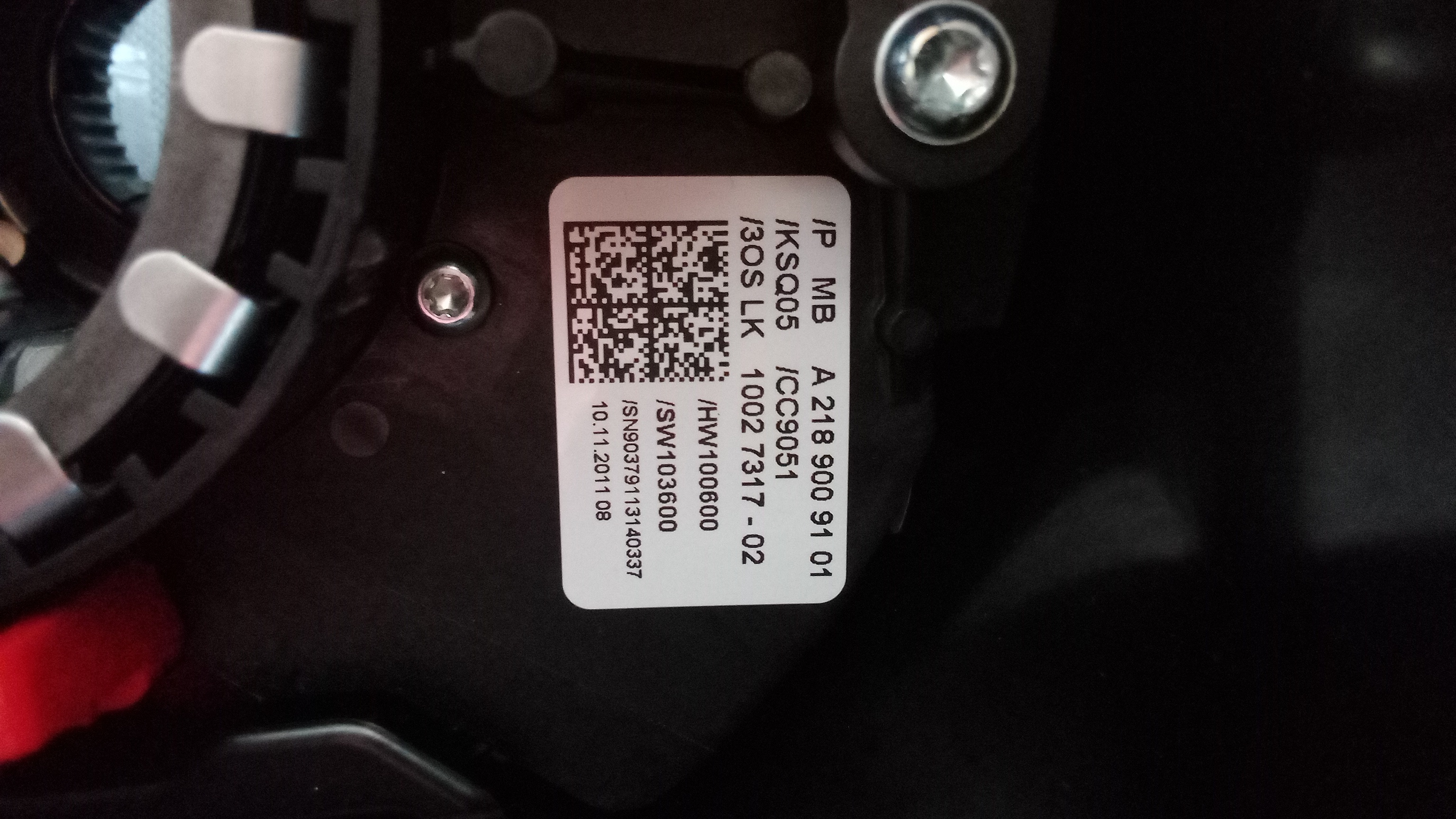 A2189009101 Mercedes C218 CLS Lenkstockhebelschalter Blinkerschalter #5