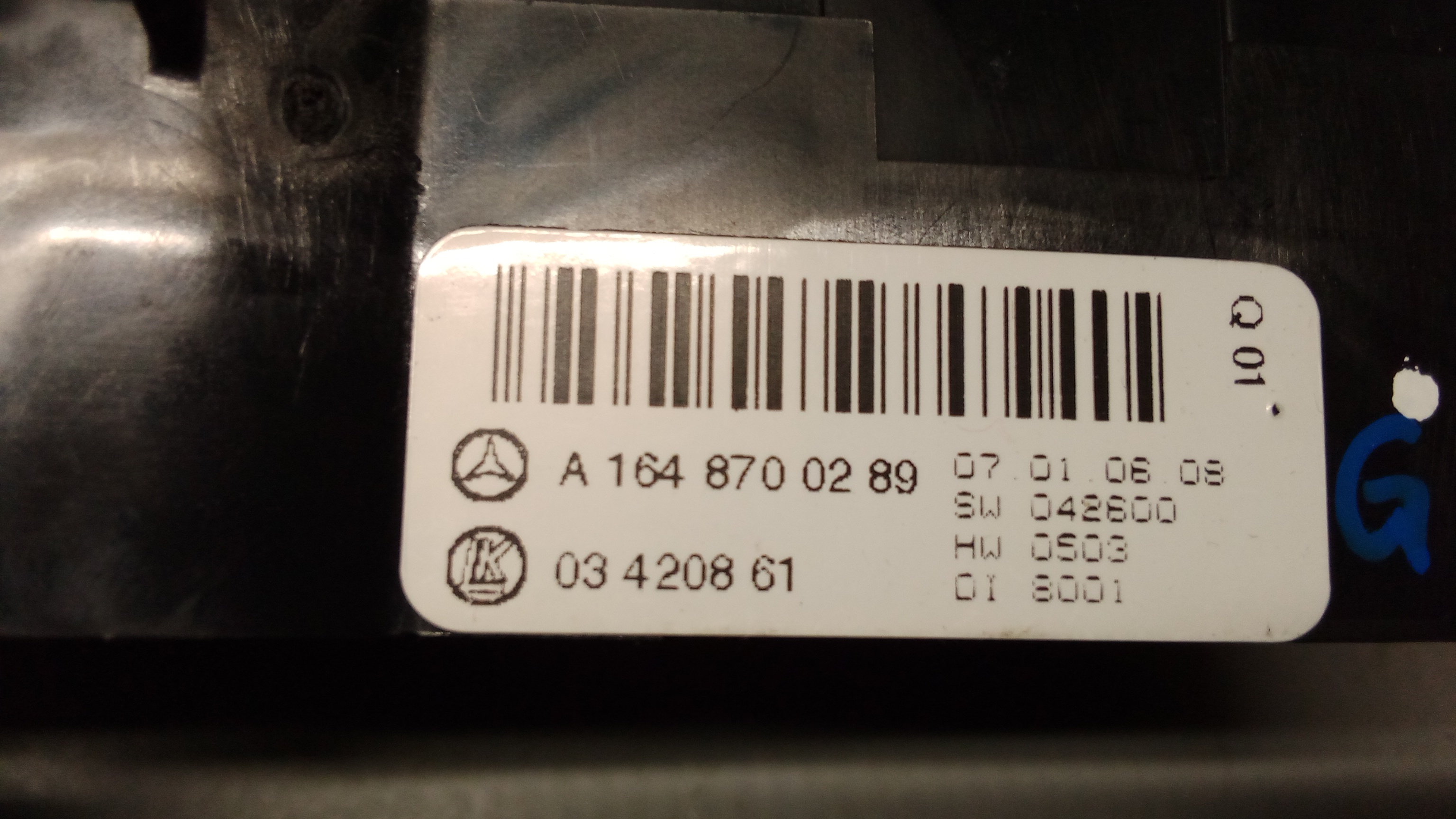 A1648700289 A16490661009 Mercedes W251 W164 R-Klasse M-Klasse Klimabedienteil #22