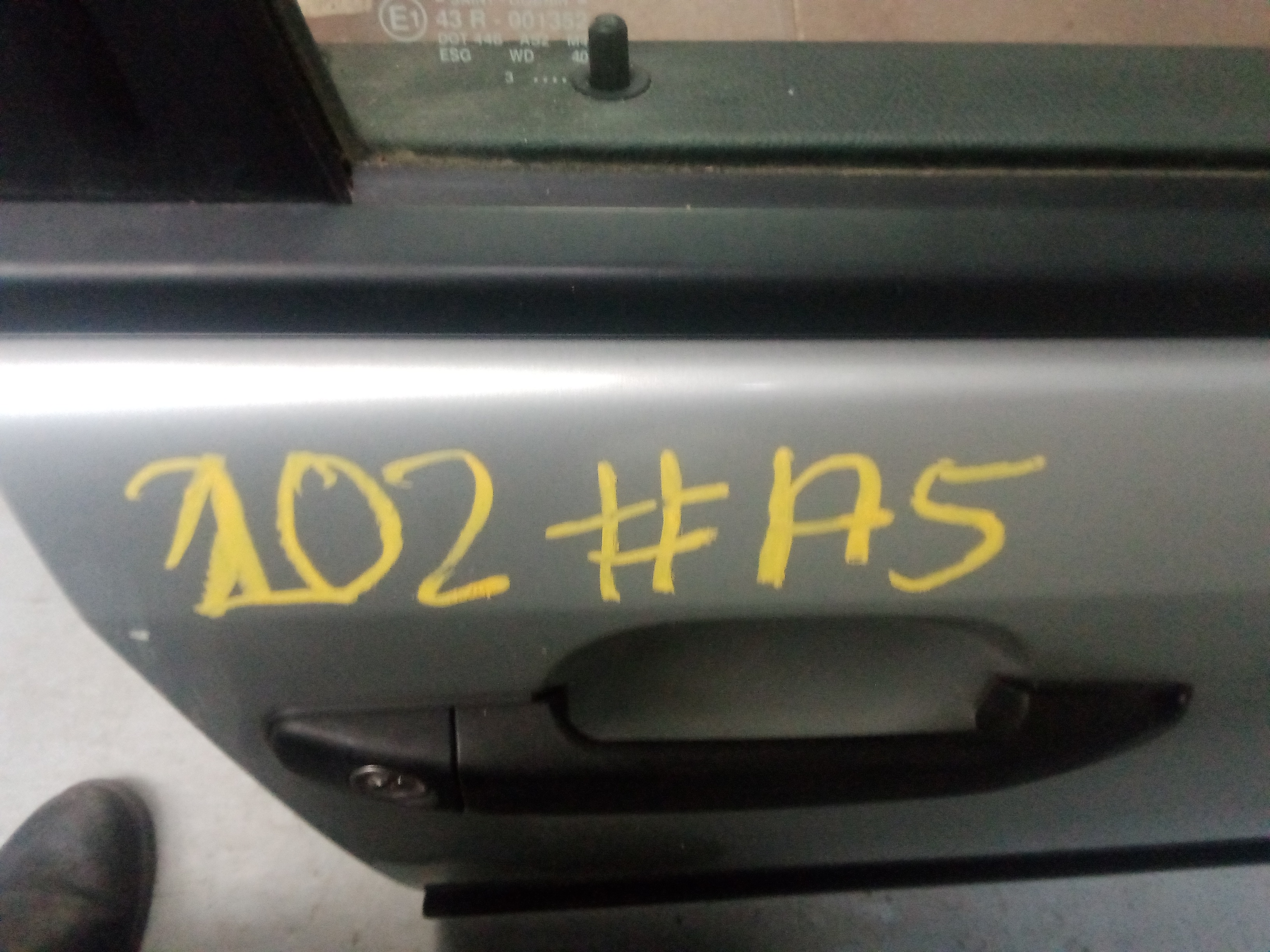 A2027201605 744 W202 C-Klasse Beifahrertür Tür Vorne Rechts Silber #A5