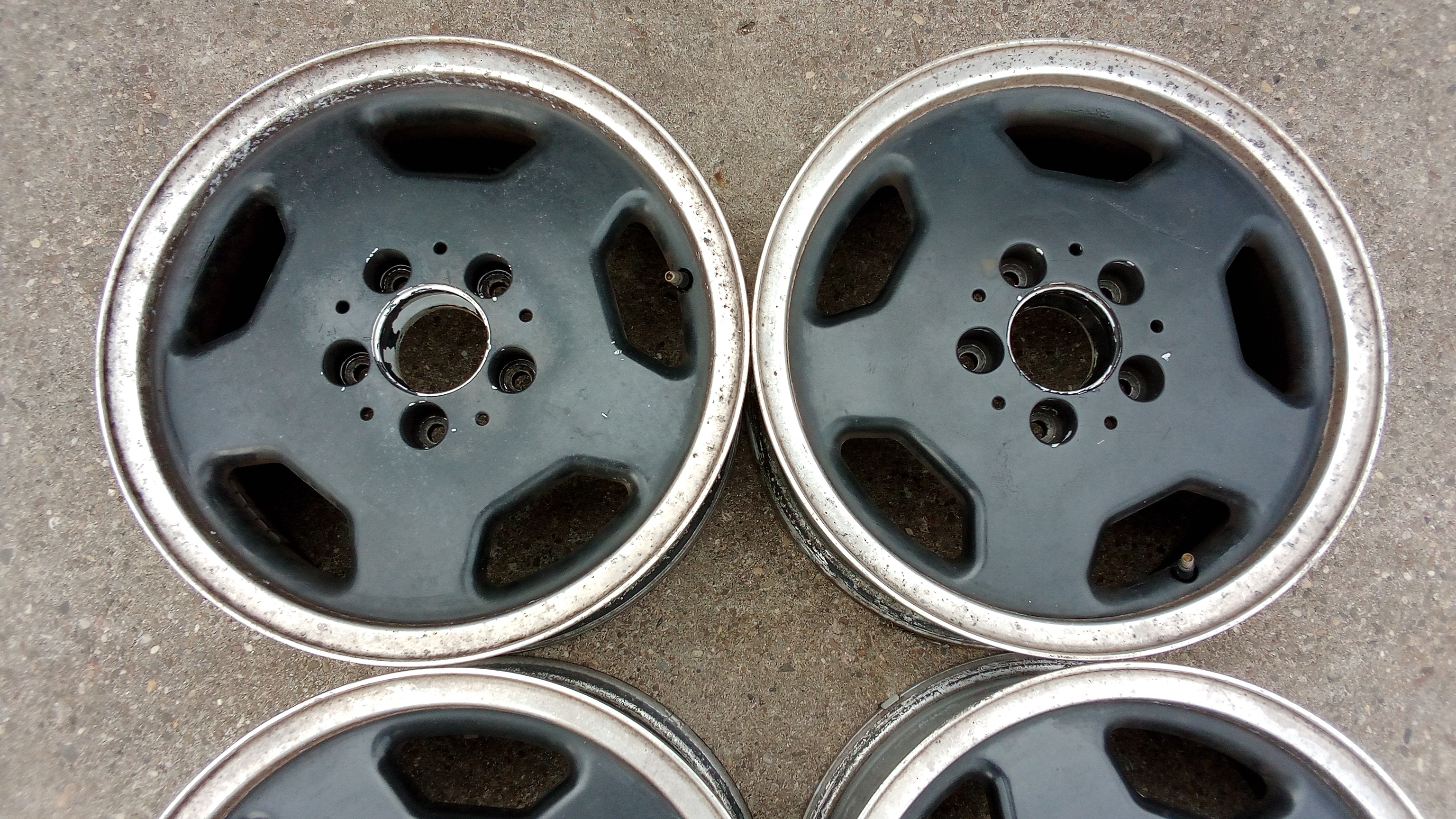 Mercedes W168 W202 W203 / 4x Intra Alufelgen Satz 7x15 et37 5x112 / KBA 42962