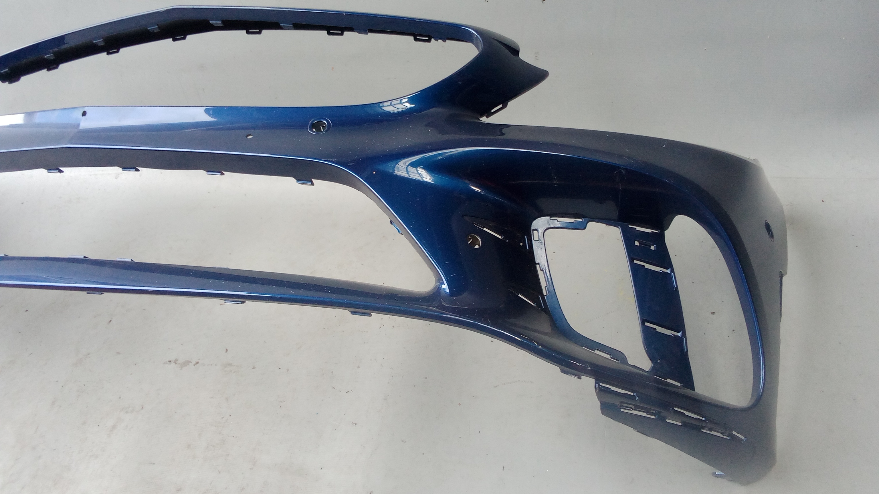 A2058802505 Mercedes W205 AMG C-Klasse Stoßstange Vorne Blau Metallic #3K