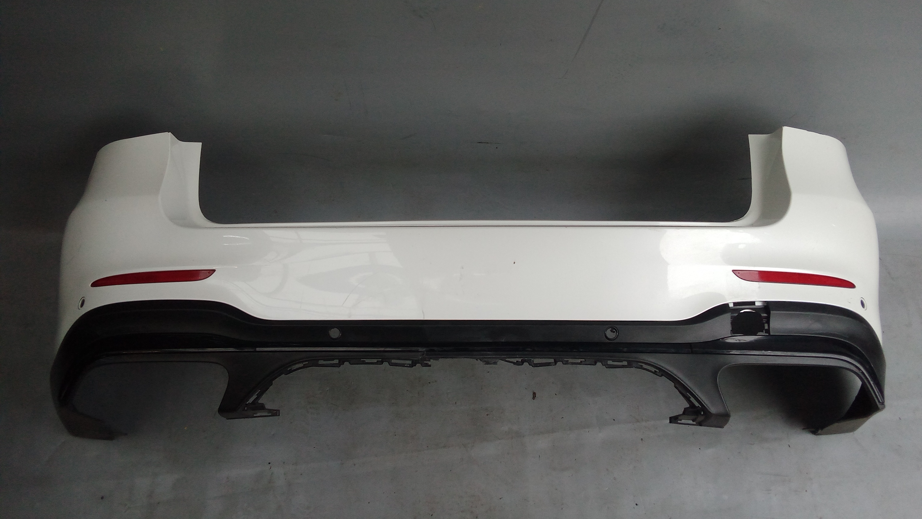 A2538851601 Mercedes X253 GLC Stoßstange Hinten Weiss #9i