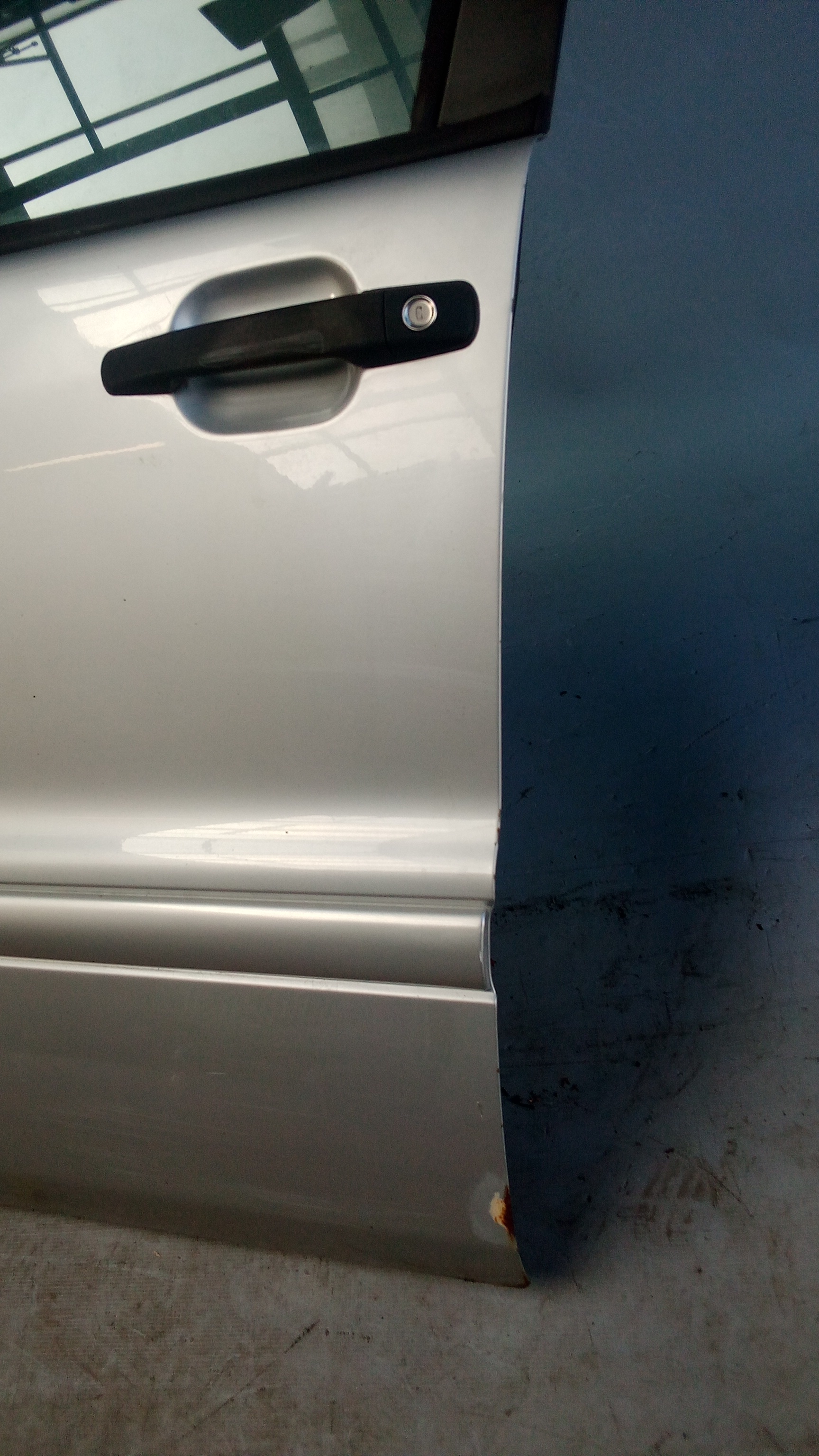 A1637201505 744 Brilliantsilber W163 M-Klasse ML Fahrertür Tür Vorne Links #D1 Kopie