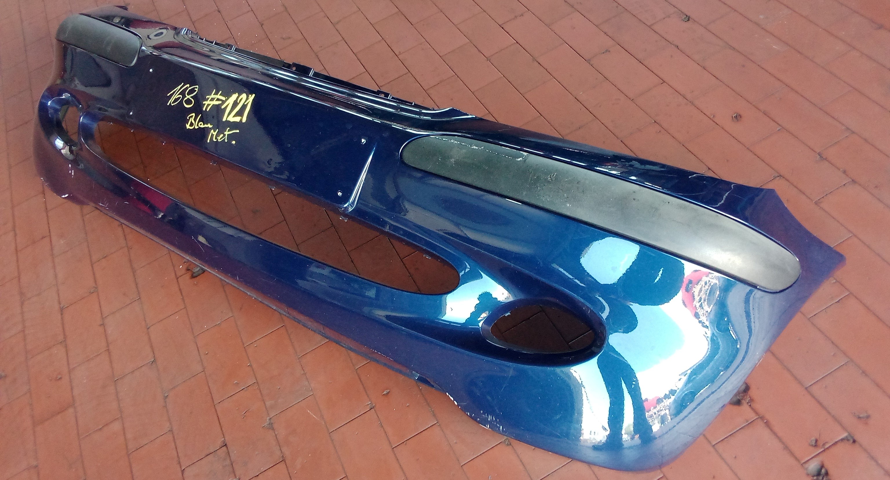 Mercedes W168 A-Klasse Stoßstange Vorne Blau Metallic A1688853025  #121