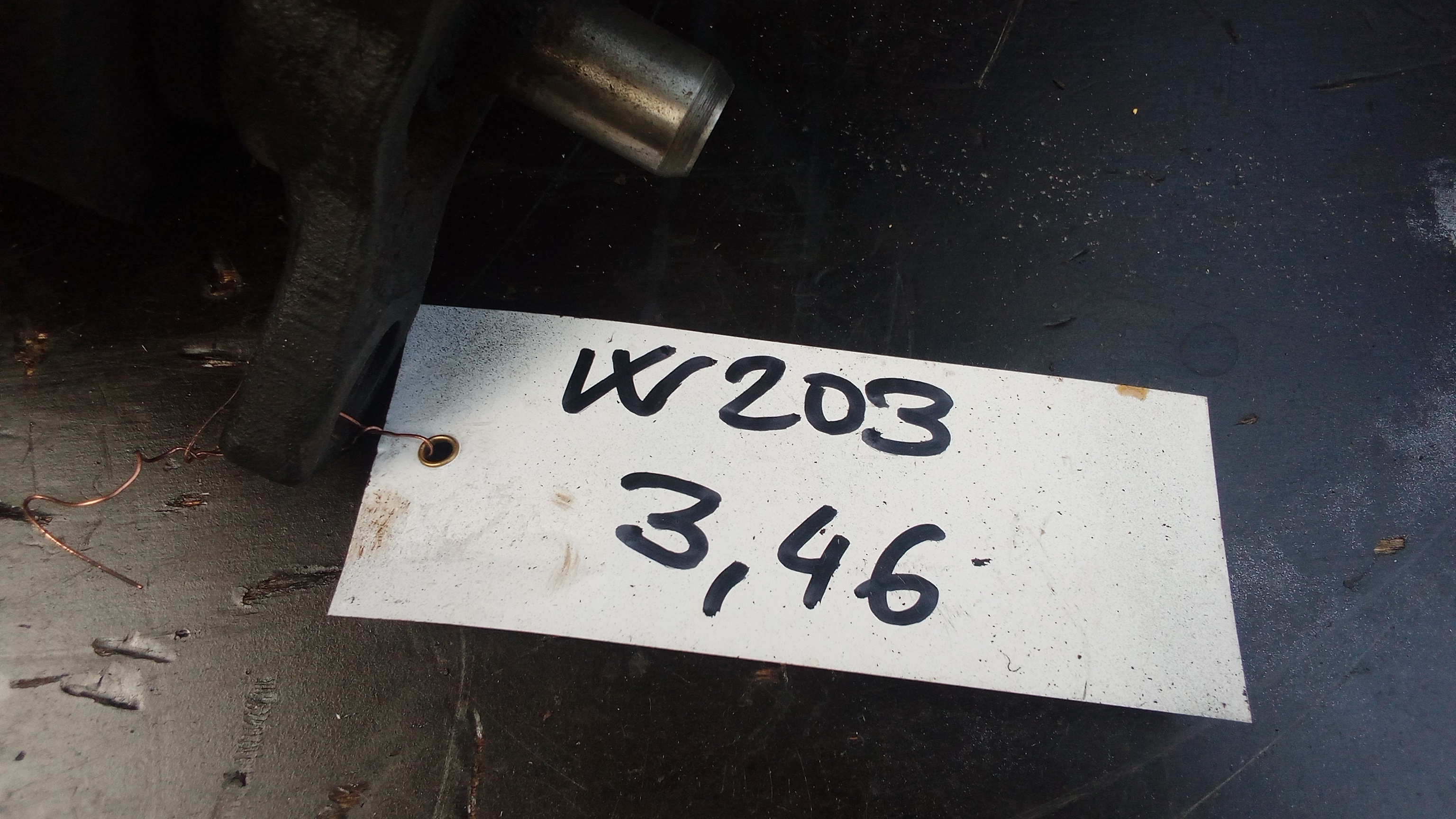 A2023504314 / A1243513008 3.46 3,46 Mercedes W202 C-Klasse Differential #92
