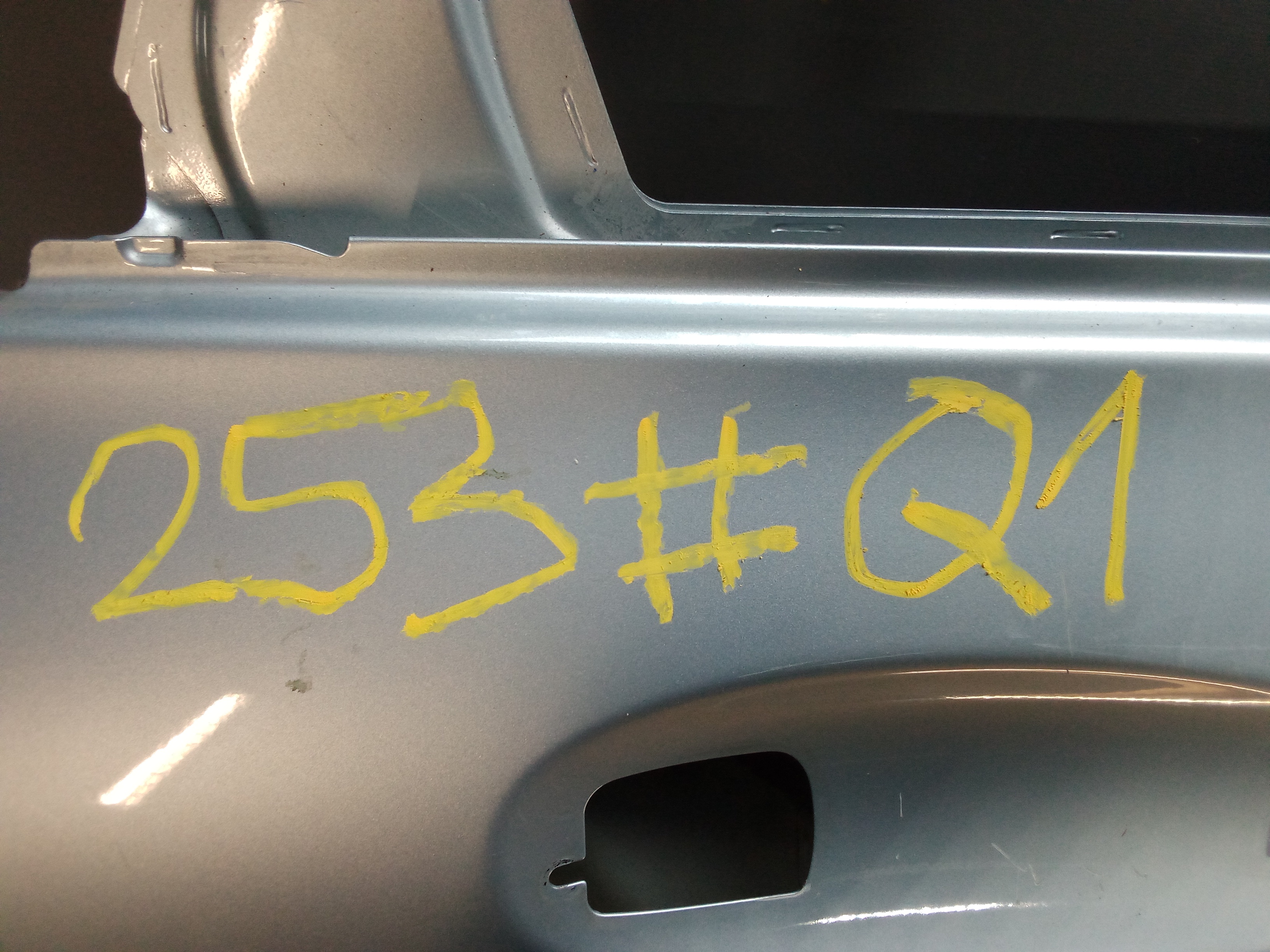 A2537300405 A2537320410 A2537307404 X253 GLC Fondtür Tür Hinten Rechts Hellblau #Q1