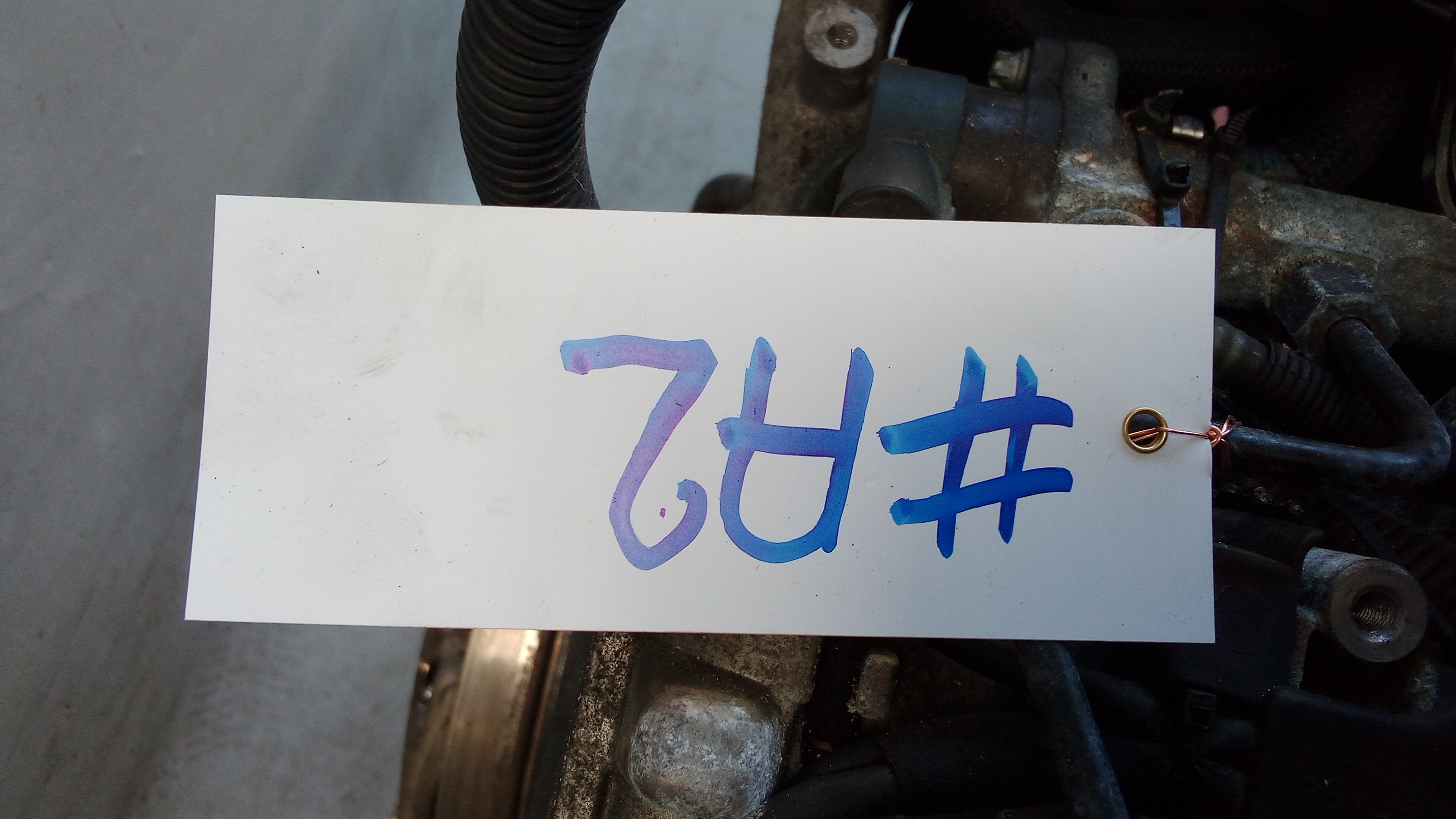 A6110104445 611.962 OM611 Mercedes W203 / C203 C-Klasse Motor C200CDi #A2