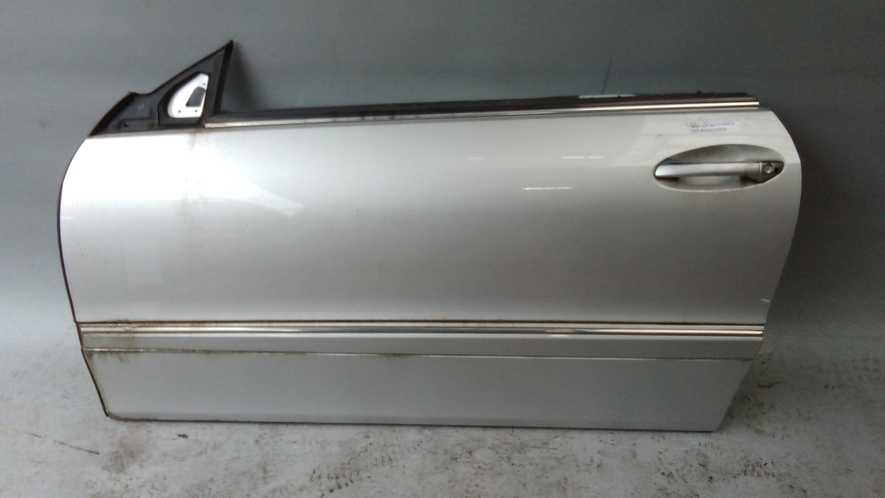 A2097200105 744 Mercedes W209 CLK Tür Vorne Links Brilliantsilber #Z2