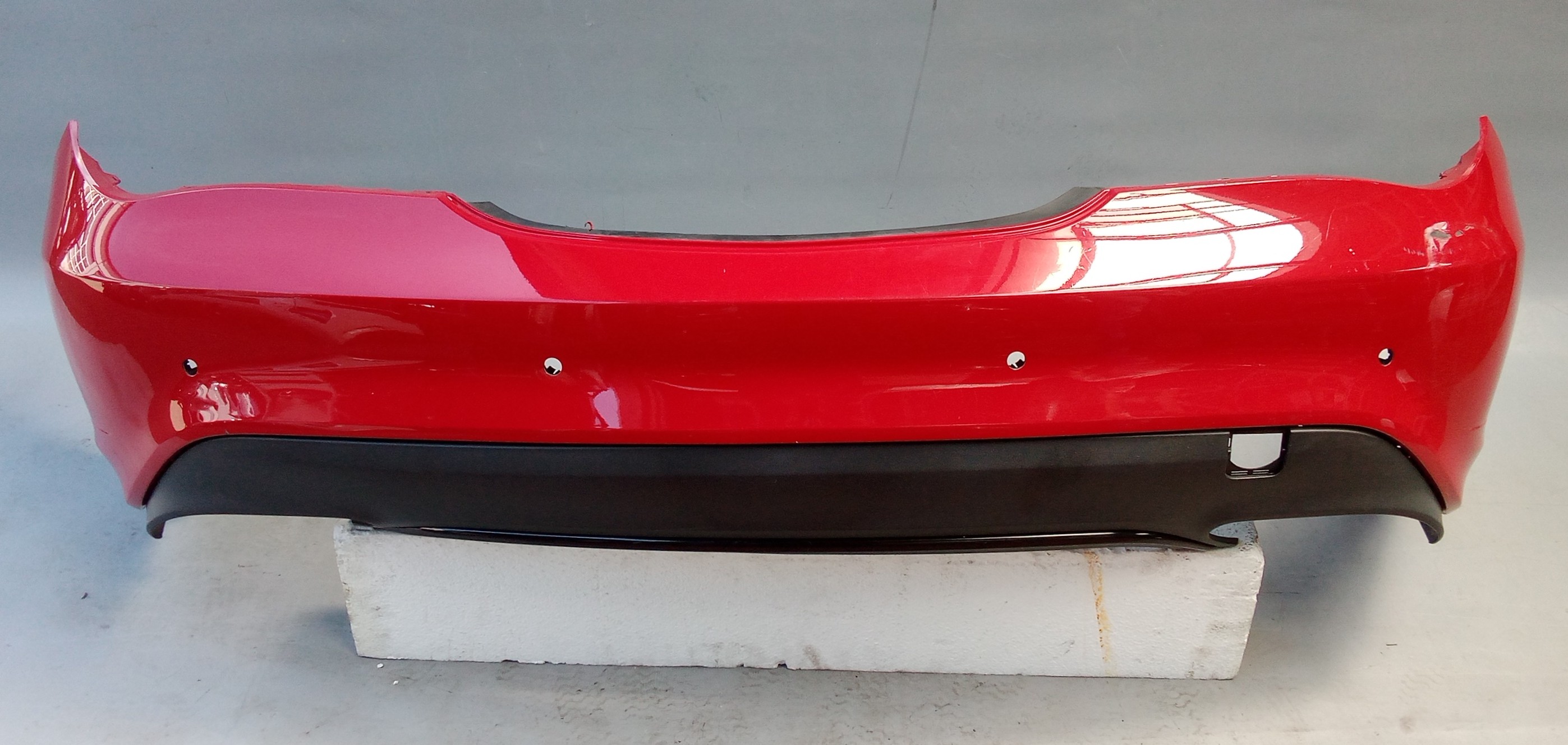 A1178800440 A1178853300 589 Mercedes C117 CLA Stoßstange Hinten Jupiterrot #MA