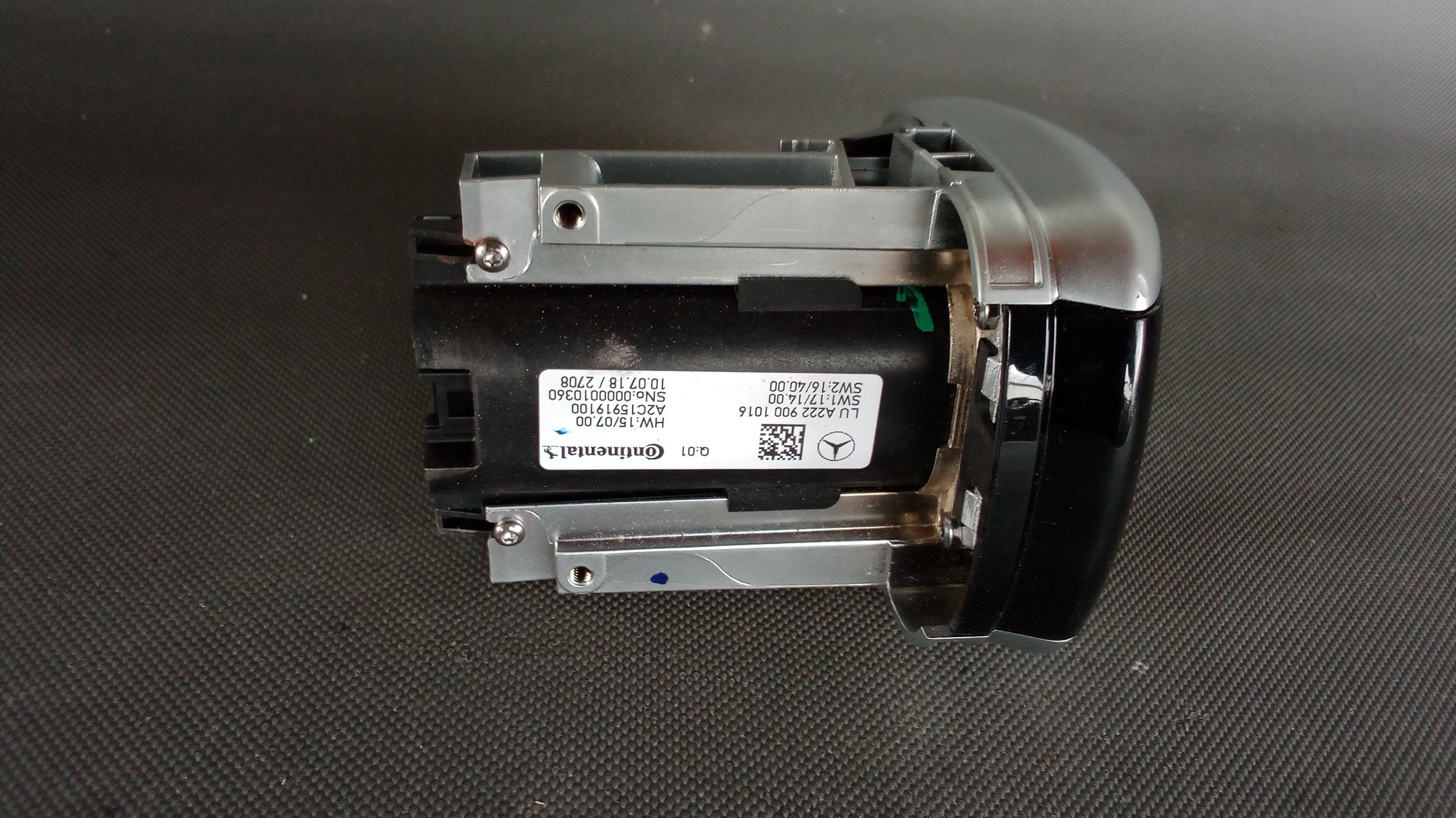 A2229001016 A2229001321 Mercedes W222 C217 Schalter Controller Touchpad