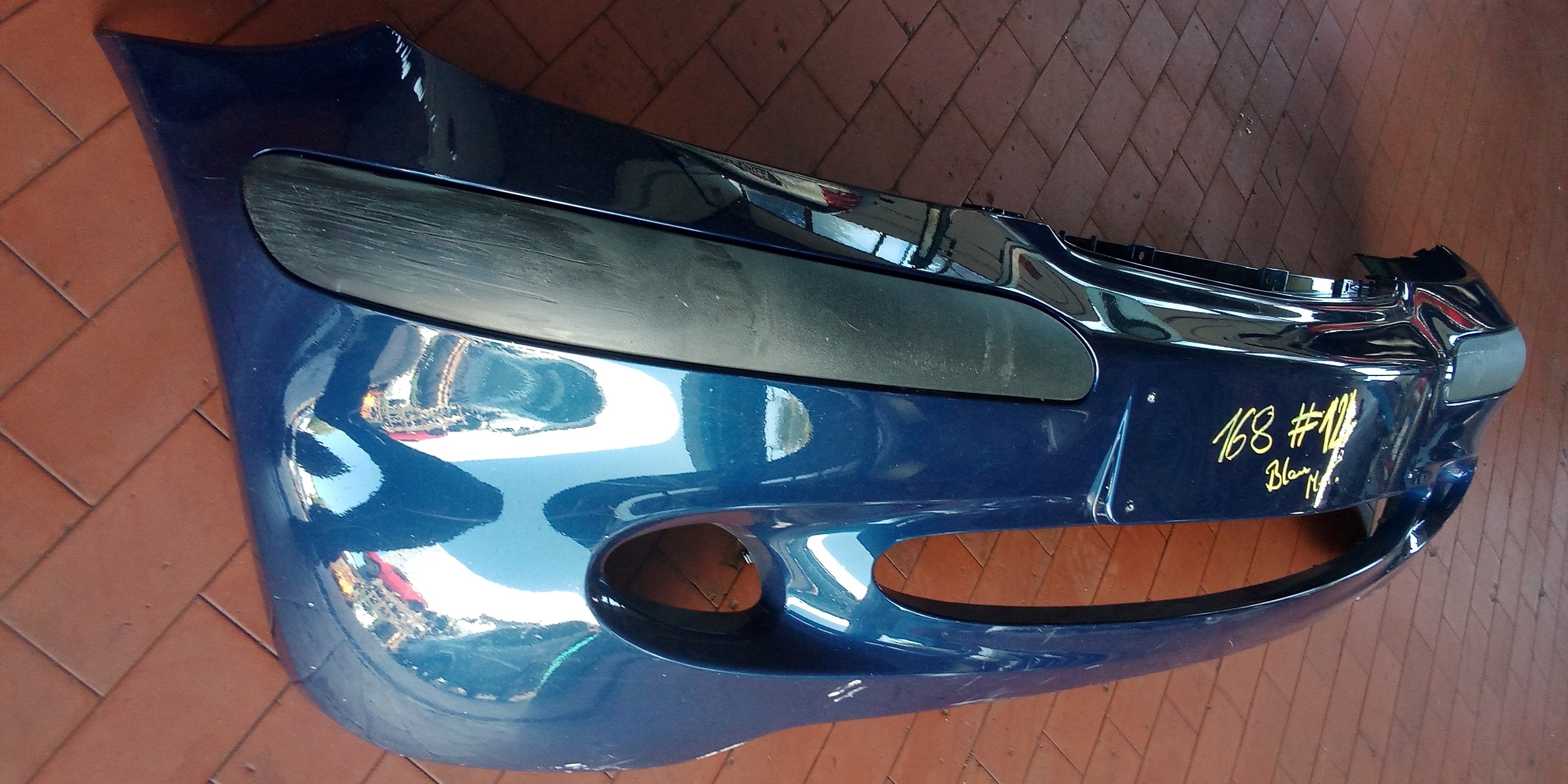 Mercedes W168 A-Klasse Stoßstange Vorne Blau Metallic A1688853025  #121