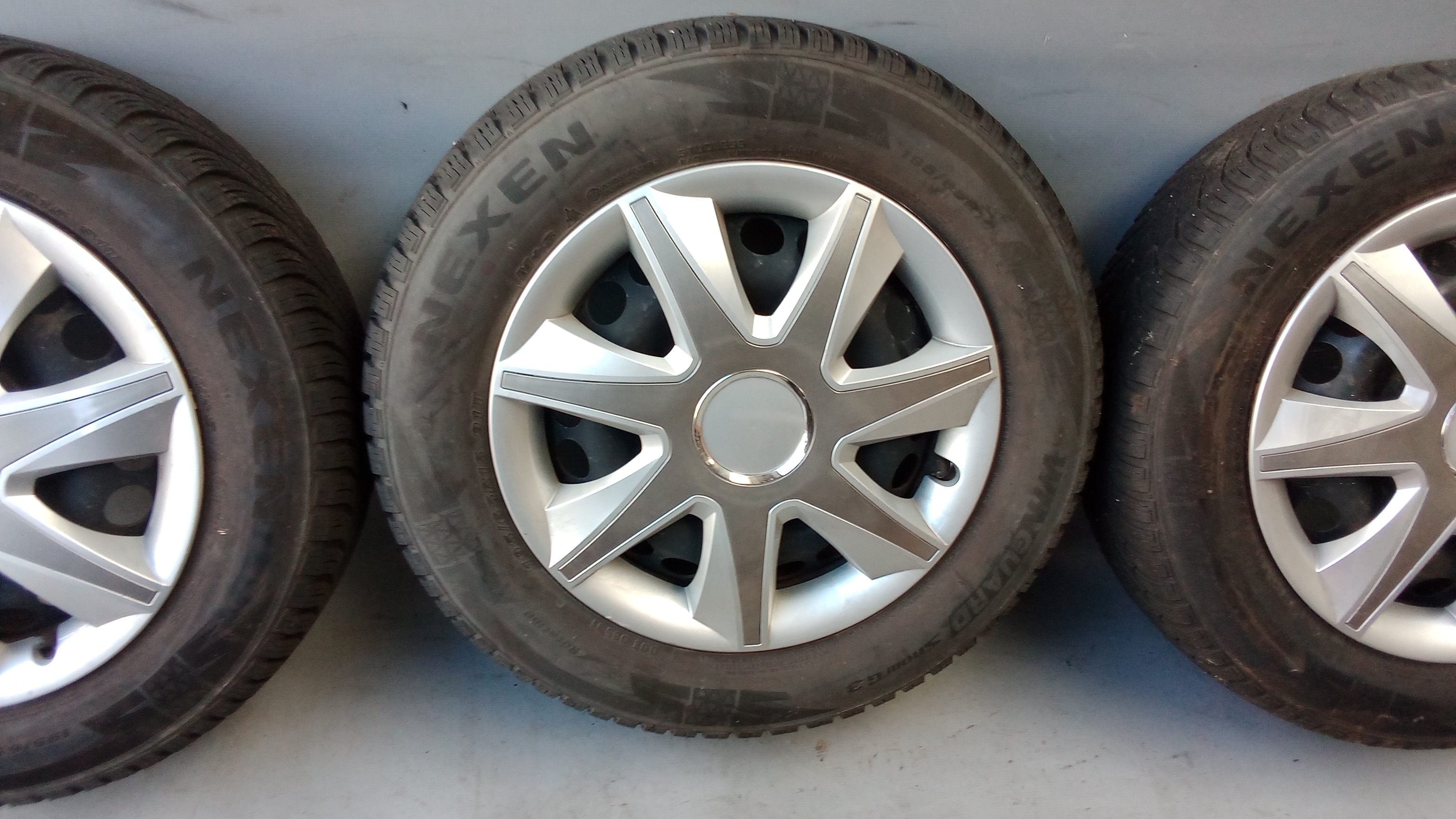 A1694000402 Mercedes W169 A-Klasse Stahlfelgen + Winterreifen 195 65 R15 91T #XF