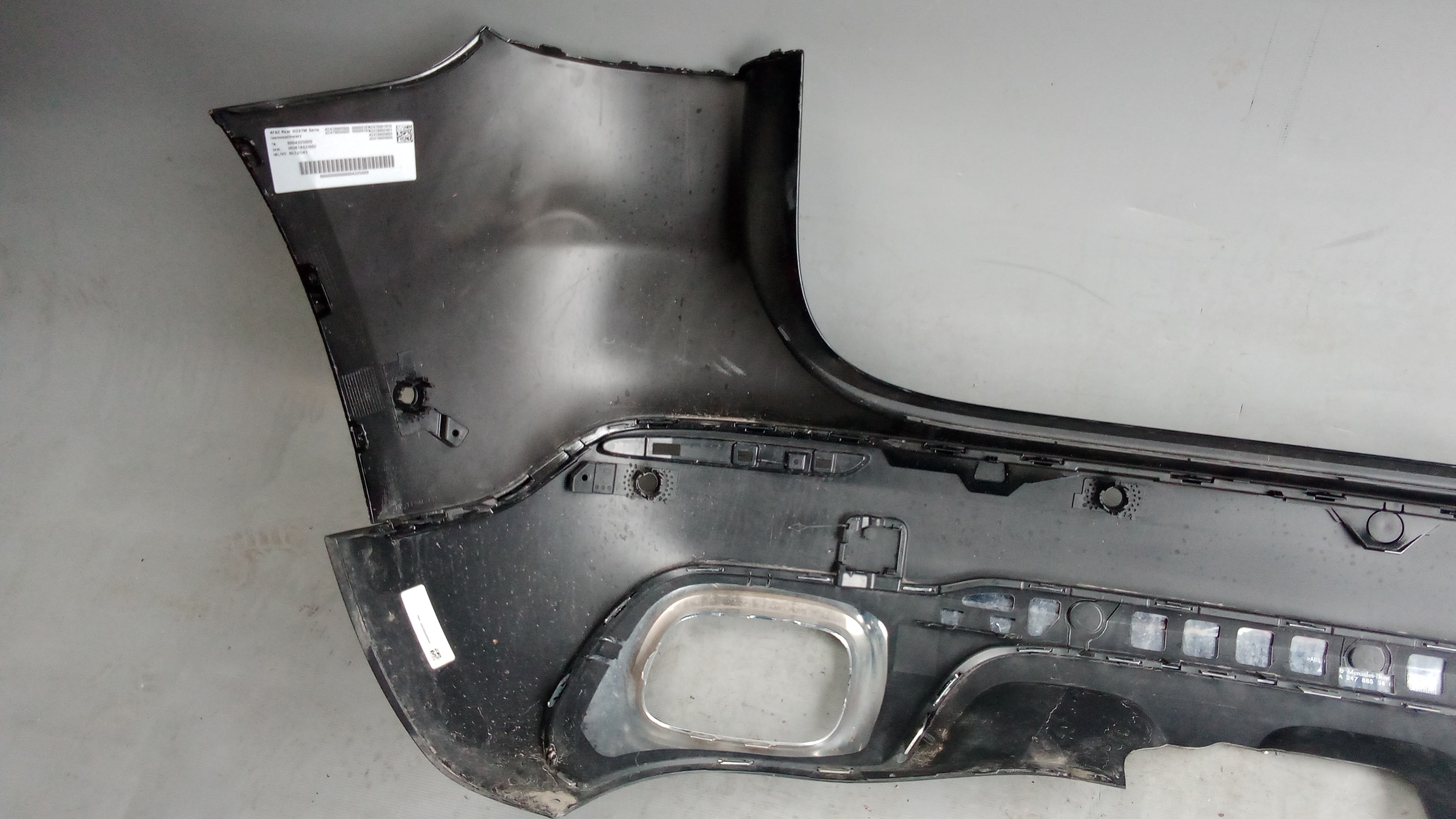 A2478802508 A2478802601 A2478805307191 Mercedes W247 H247 GLA Stoßstange Hinten Kosmosschwarz #i10