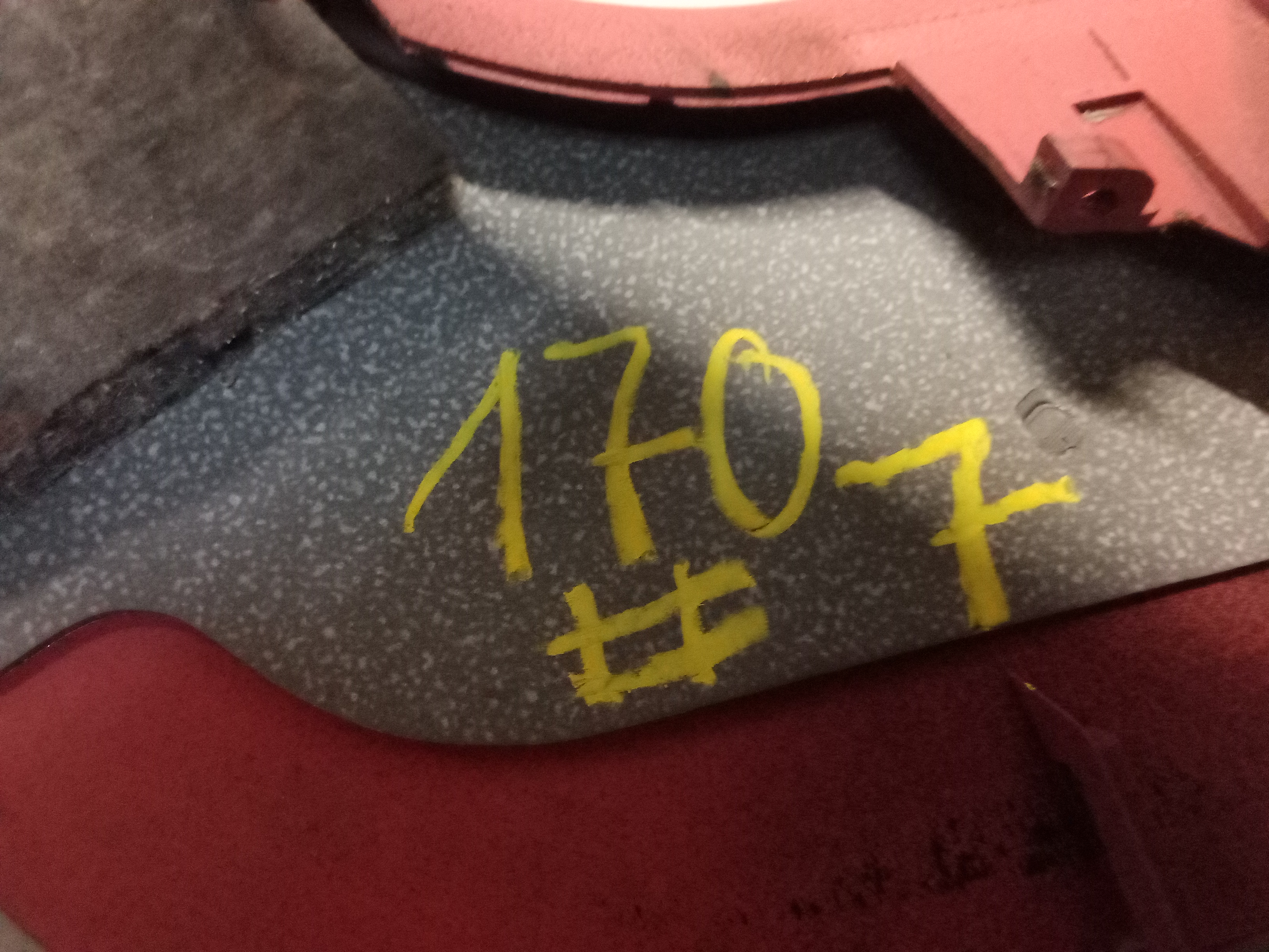 A1706800852 Rot Mercedes R170 SLK Verkleidung Mittelkonsole #7