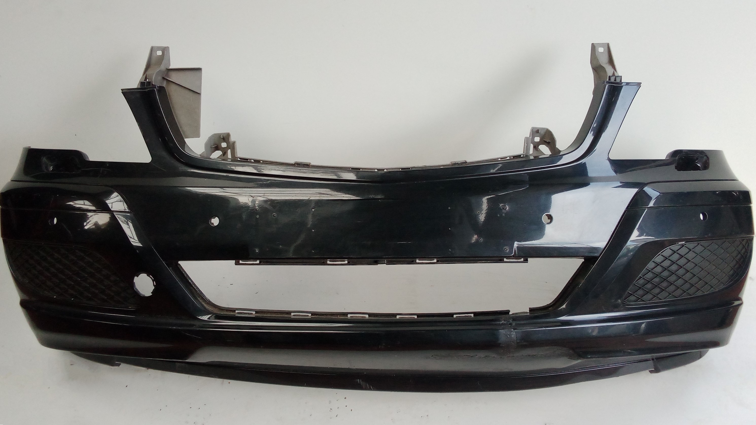 A6398805770 Mercedes W639 Vito Viano Stoßstange Vorne Schwarz Metallic #93