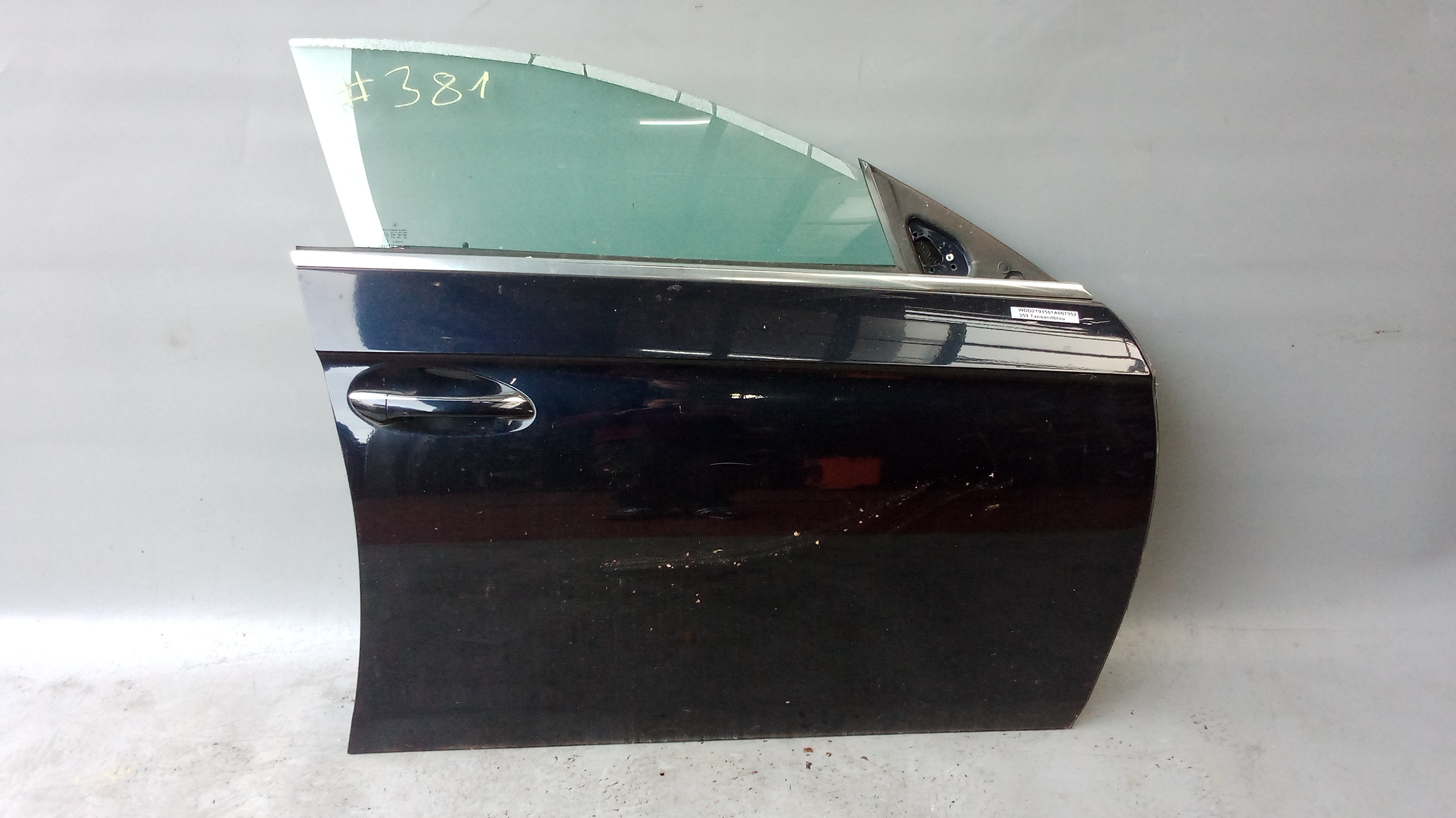 A2197200205 359 Mercedes C219 CLS Tür Vorne Rechts Tansanitblau #8