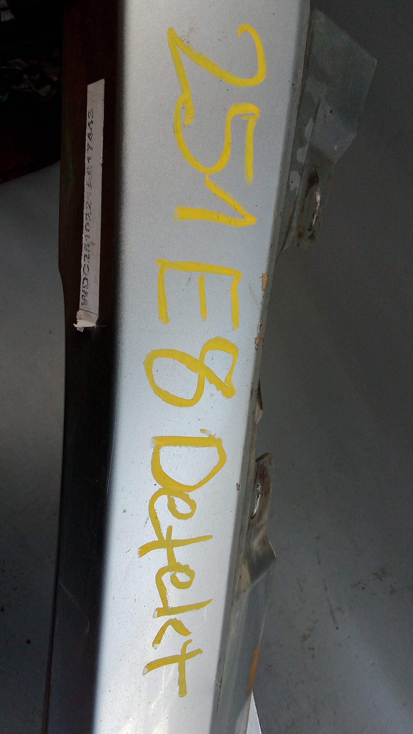 A2516980854 775 Mercedes W251 R-Klasse Schweller Verkleidung Rechts Silber #E8