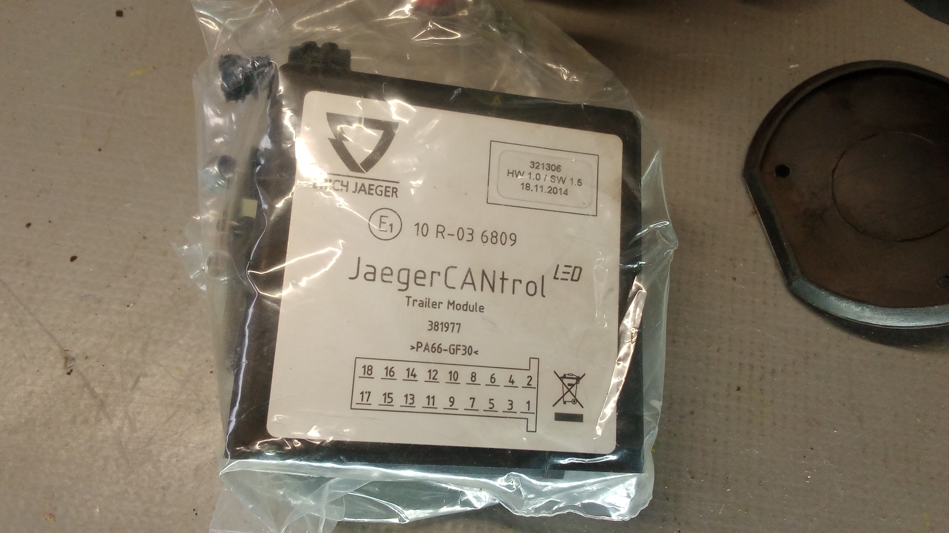 748637 Jaeger 13Pol. E.Satz Elektroanbausatz für AHK / Mercedes ML W164 #233