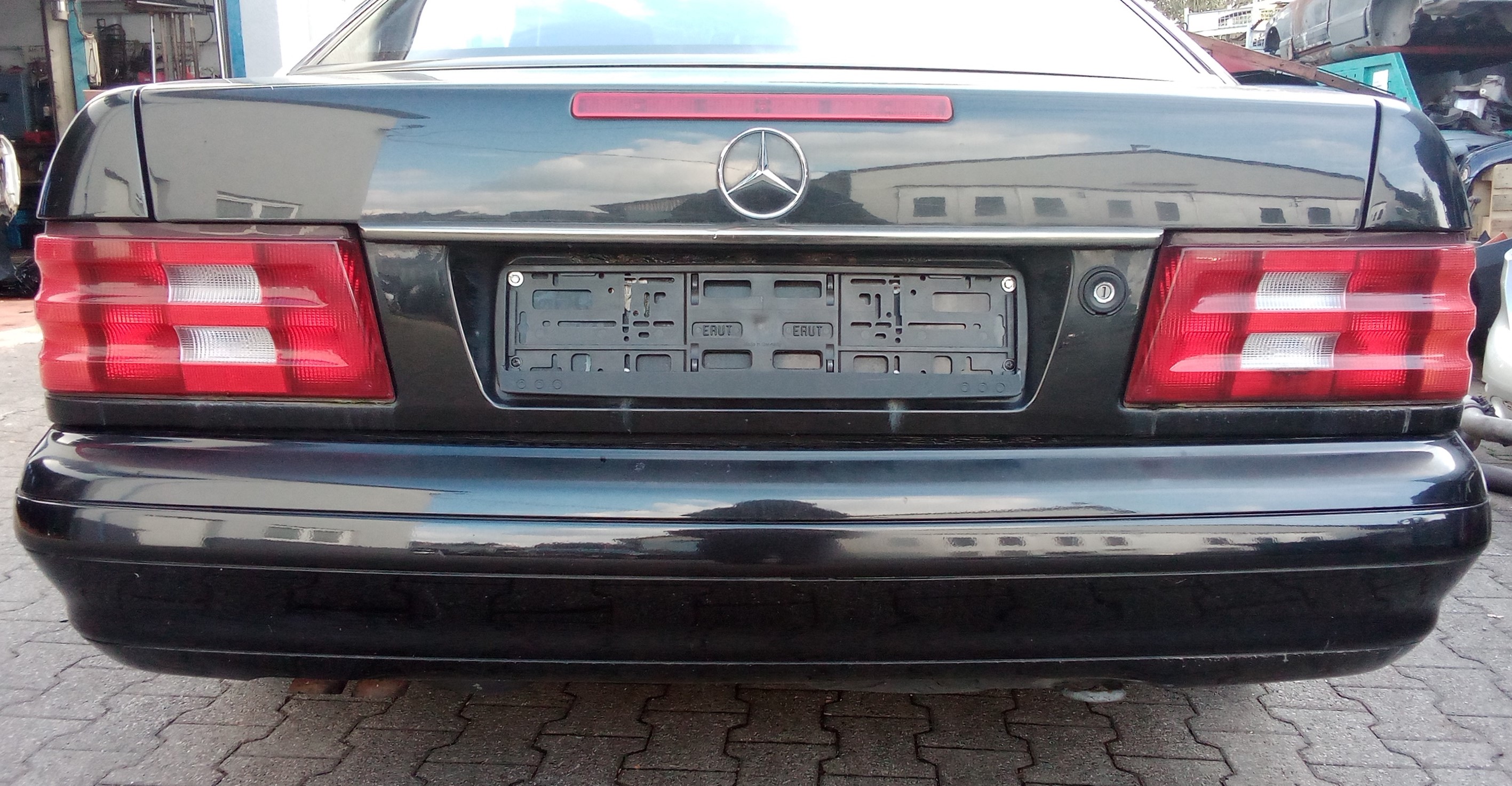 A1298800471 197 Mercedes R129 SL Stoßstange Hinten Obsidian MOPF #22
