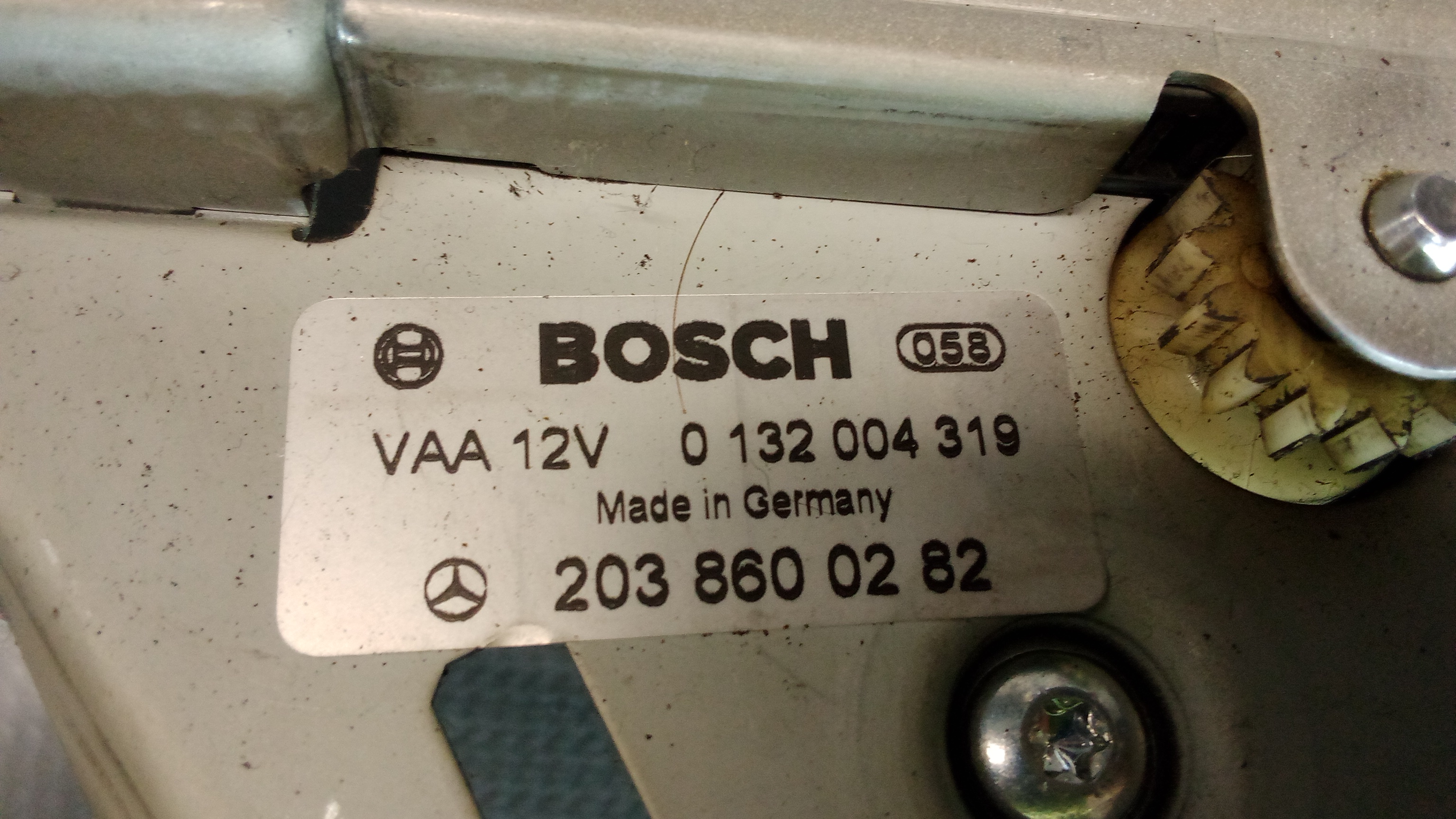 A2038600282 Mercedes W209 CLK Gurtbringer Antrieb Rechts #3F