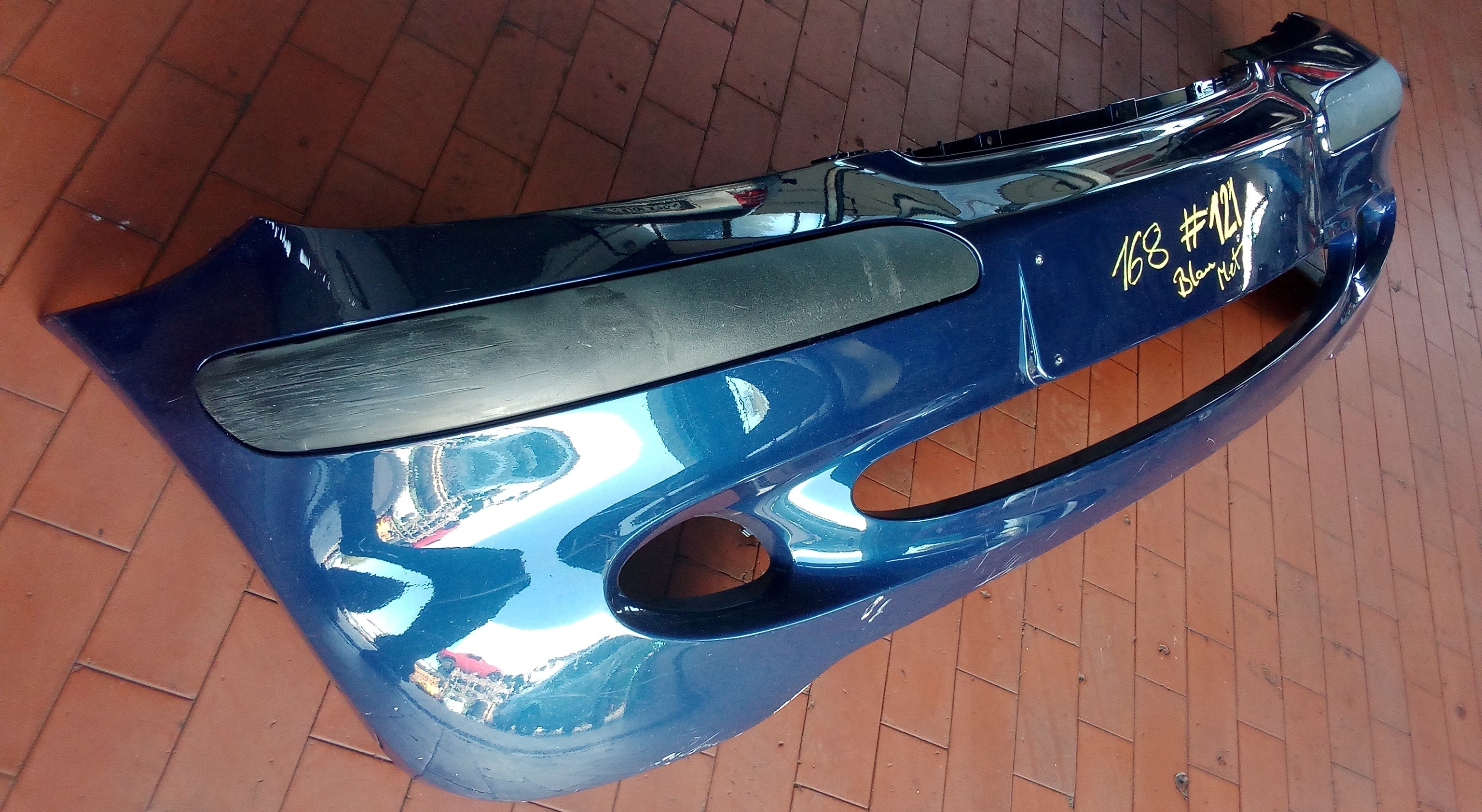 Mercedes W168 A-Klasse Stoßstange Vorne Blau Metallic A1688853025  #121
