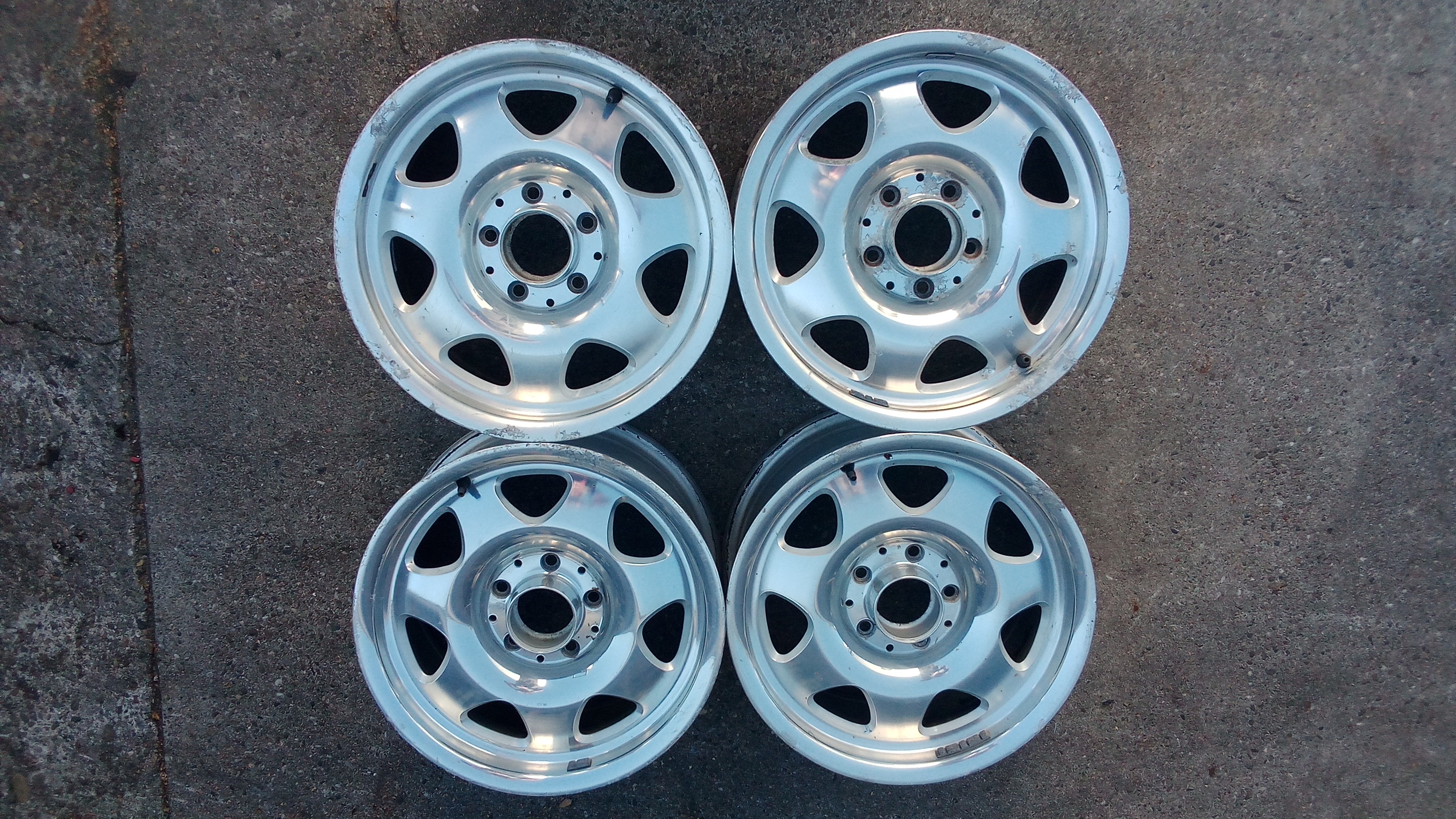 Mercedes R170 SLK W170 / 4x Alufelgen Satz 7x15 et37 5x112 / A1704010002 #61