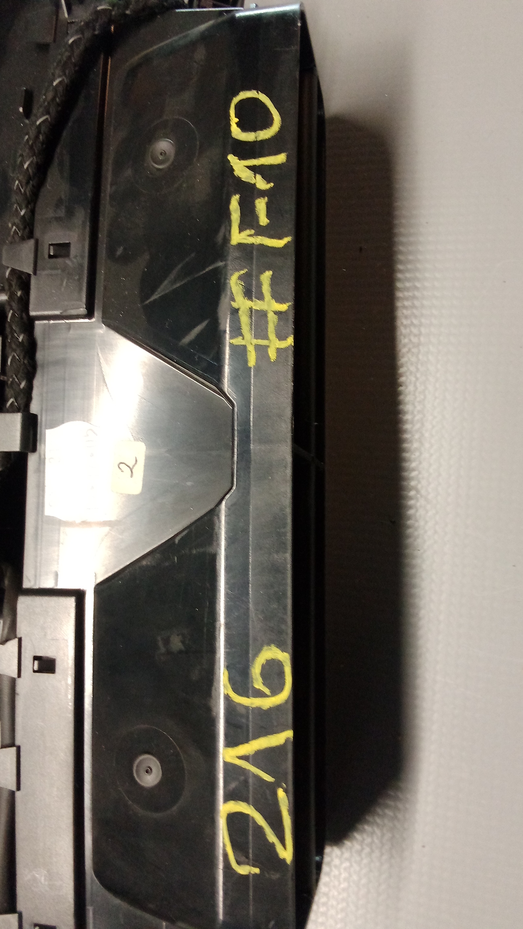 A2168300554 7J22 Mercedes C216 CLS Luftdusche Lüftungsdüse Mitte Silber #F10