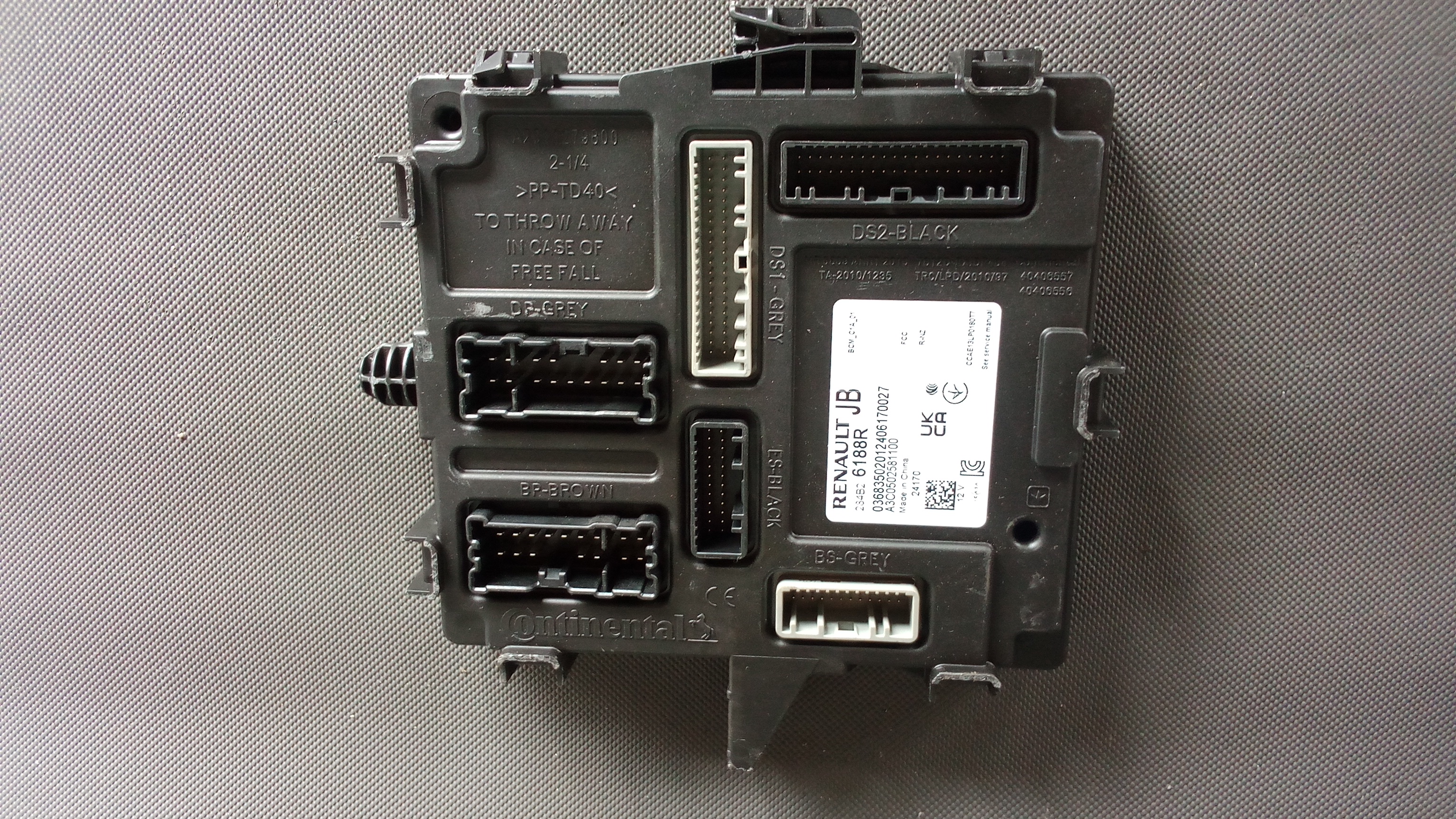 A4209006406 A3C0502581100 Mercedes W420 Citan Bordnetzsteuergerät Ansteuermodul