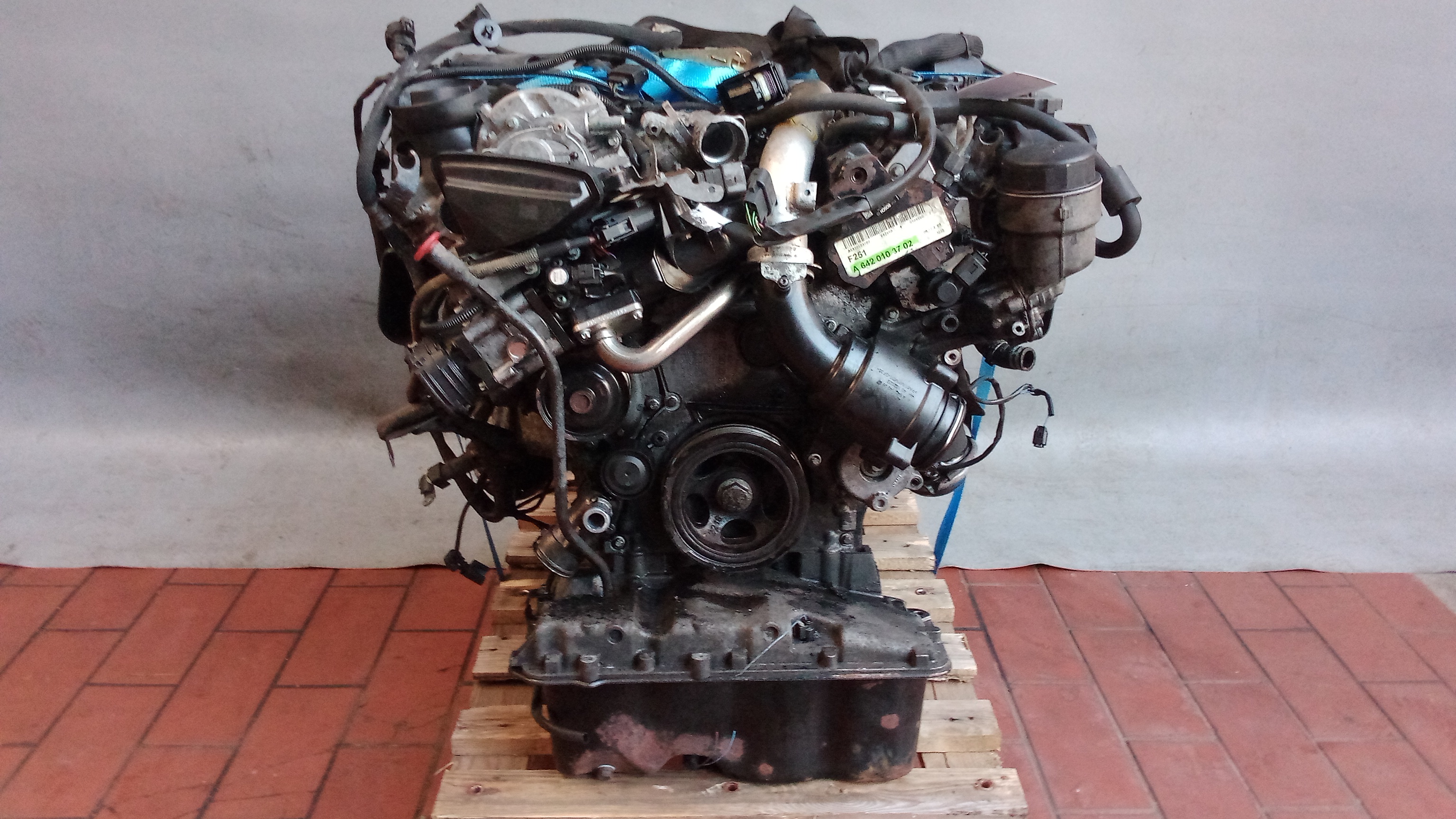 A6420103702 642.950 OM642 Mercedes W251 R-Klasse Motor 350CDi #A9