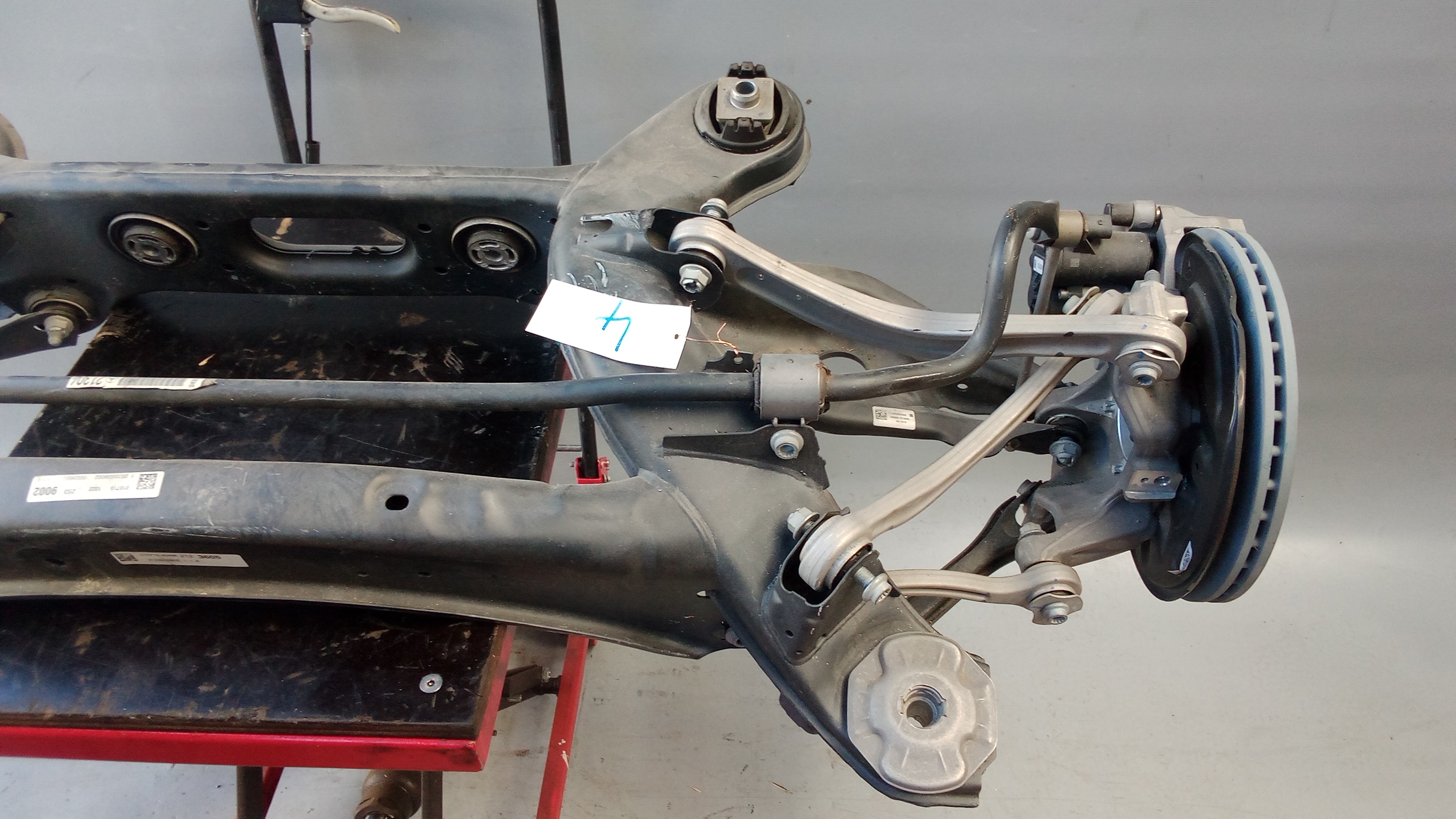 A2133504903 Mercedes X253 C253 GLC Hinterachse Hinterachsträger #4